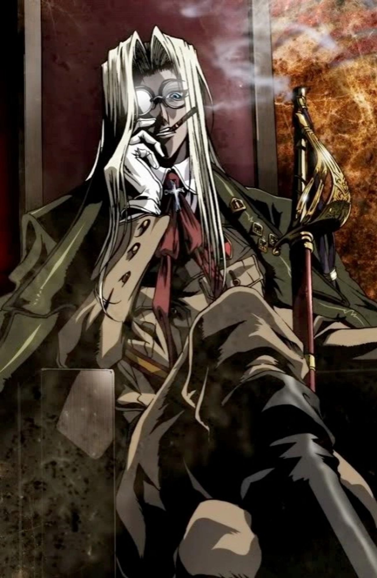 Sir Integra Fairbrook Wingates Hellsing 
...
Mommy. 🥺👉👈