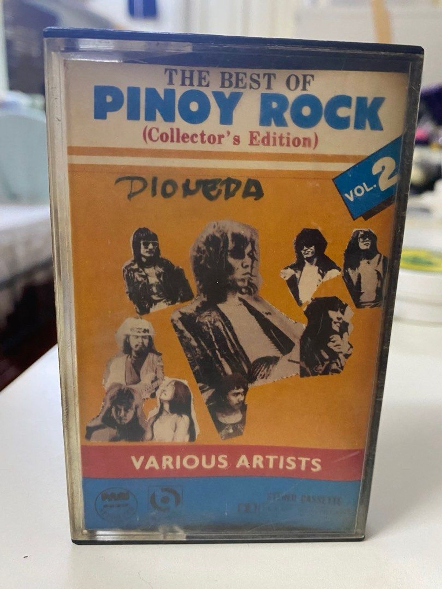 cassette case for “The Best of Pinoy Rock Vol. 2”