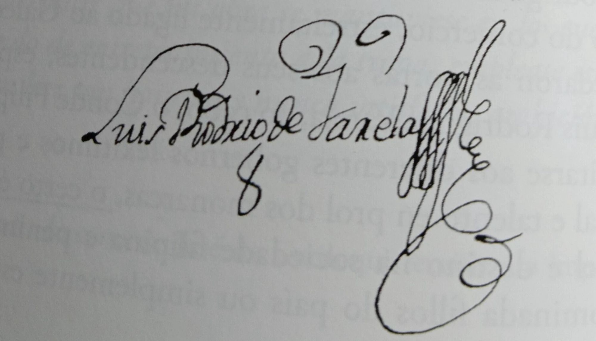 signature of Miguel Luis Rodriguez-Valeria aka El Conde Filipino