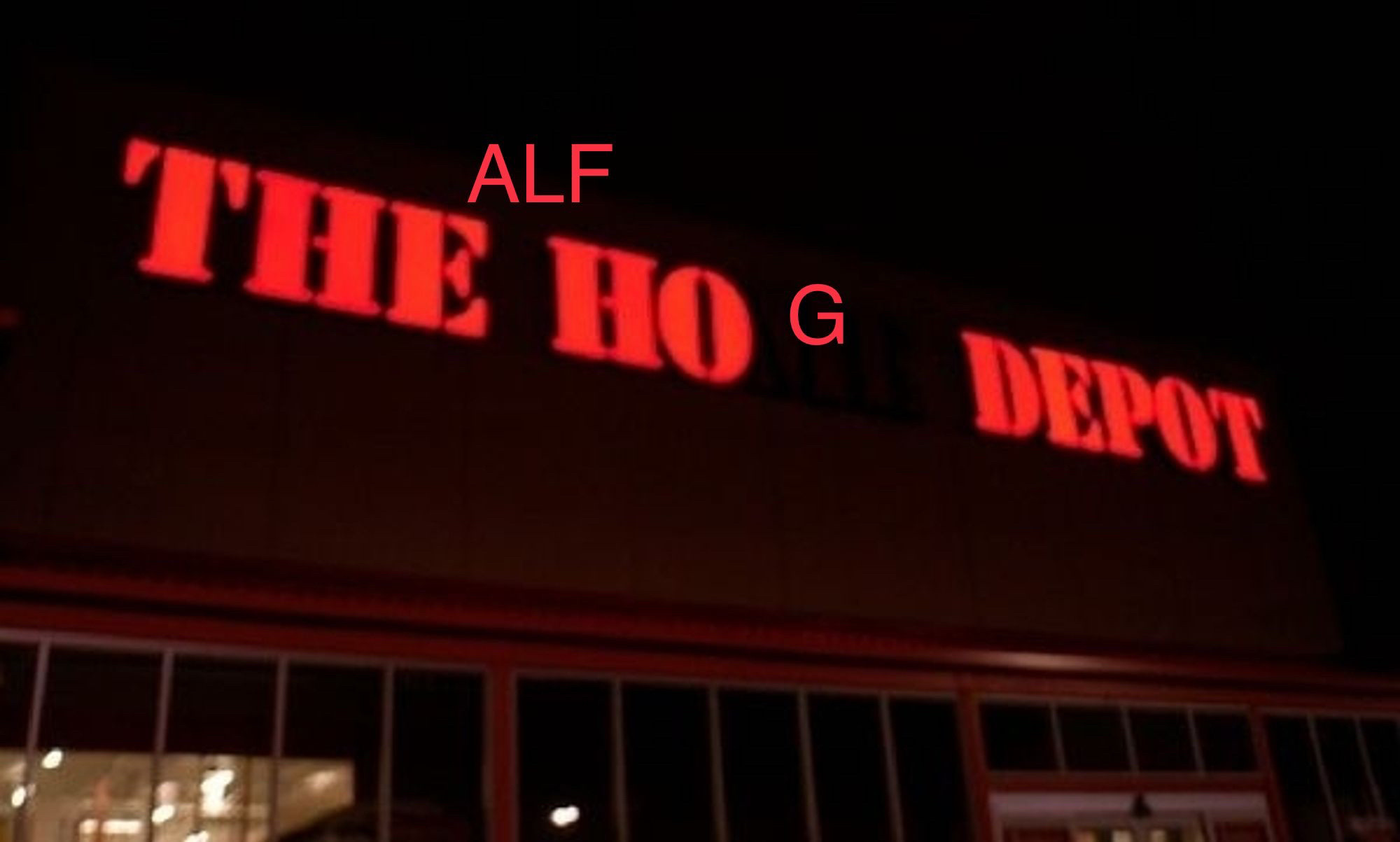 the Alf hog depot