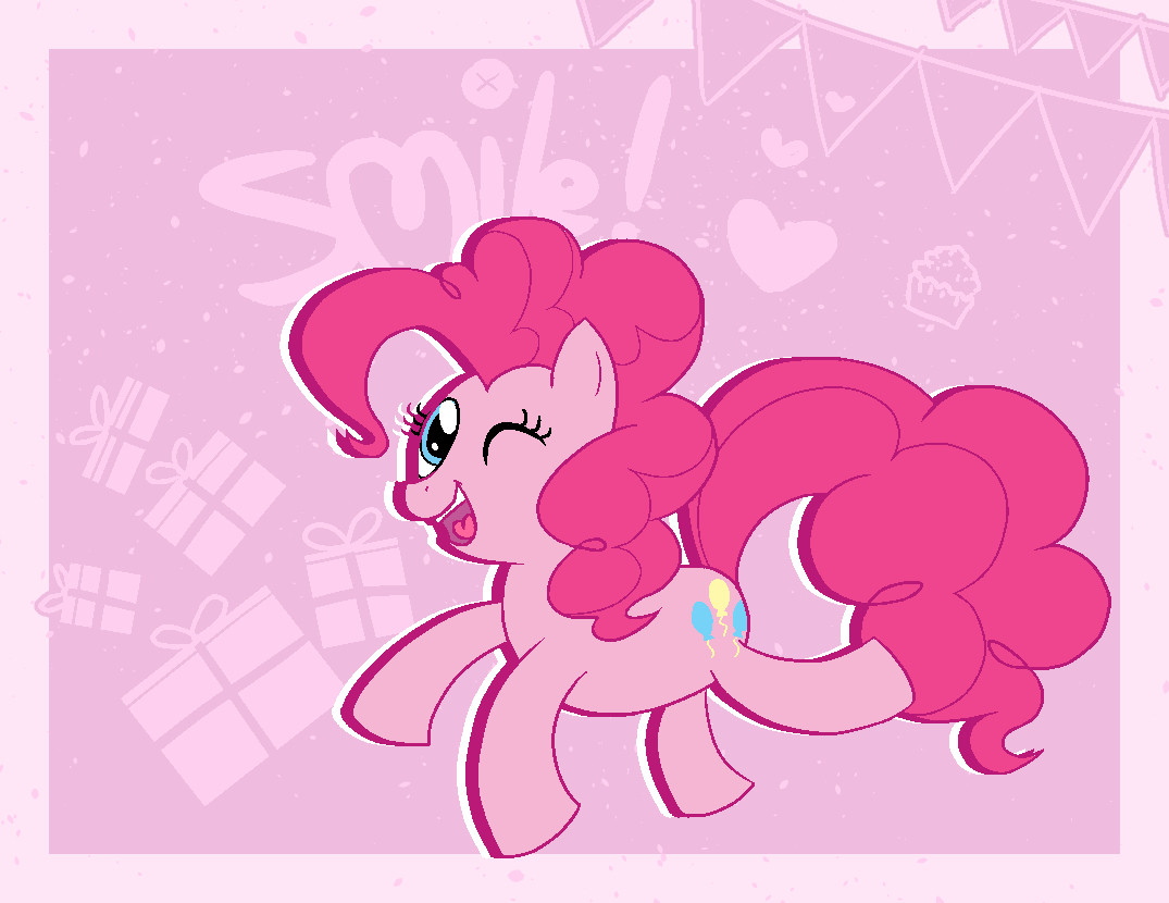 Pinkie Pie from Friendship Is Magic.