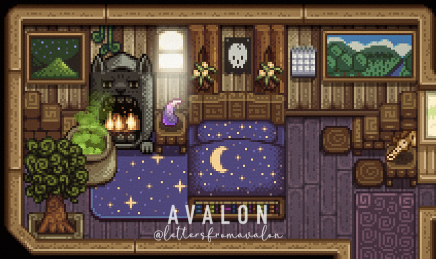 Interior screenshot from Stardew Valley 1.6 version on GOG