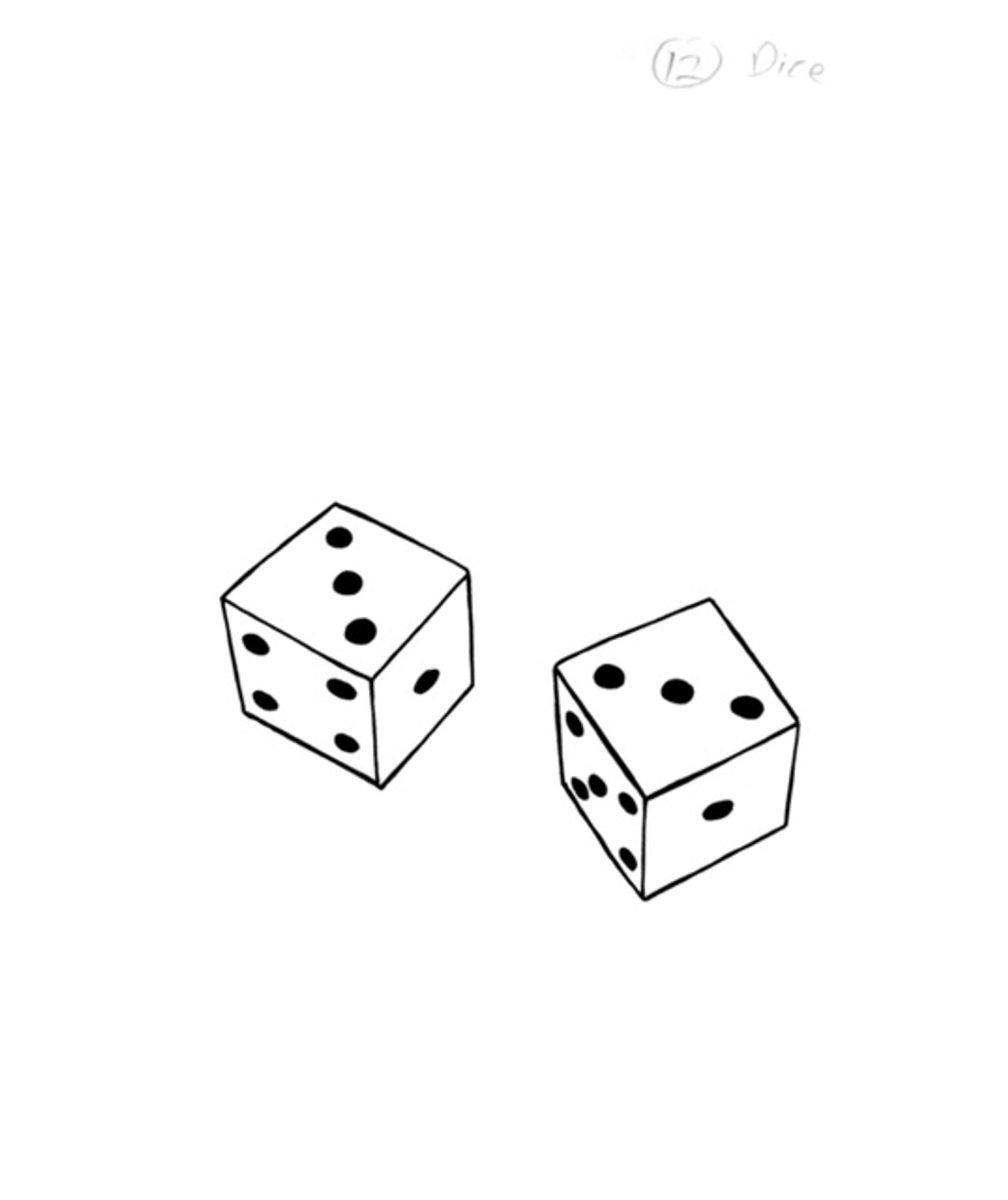 Two six-sided dice