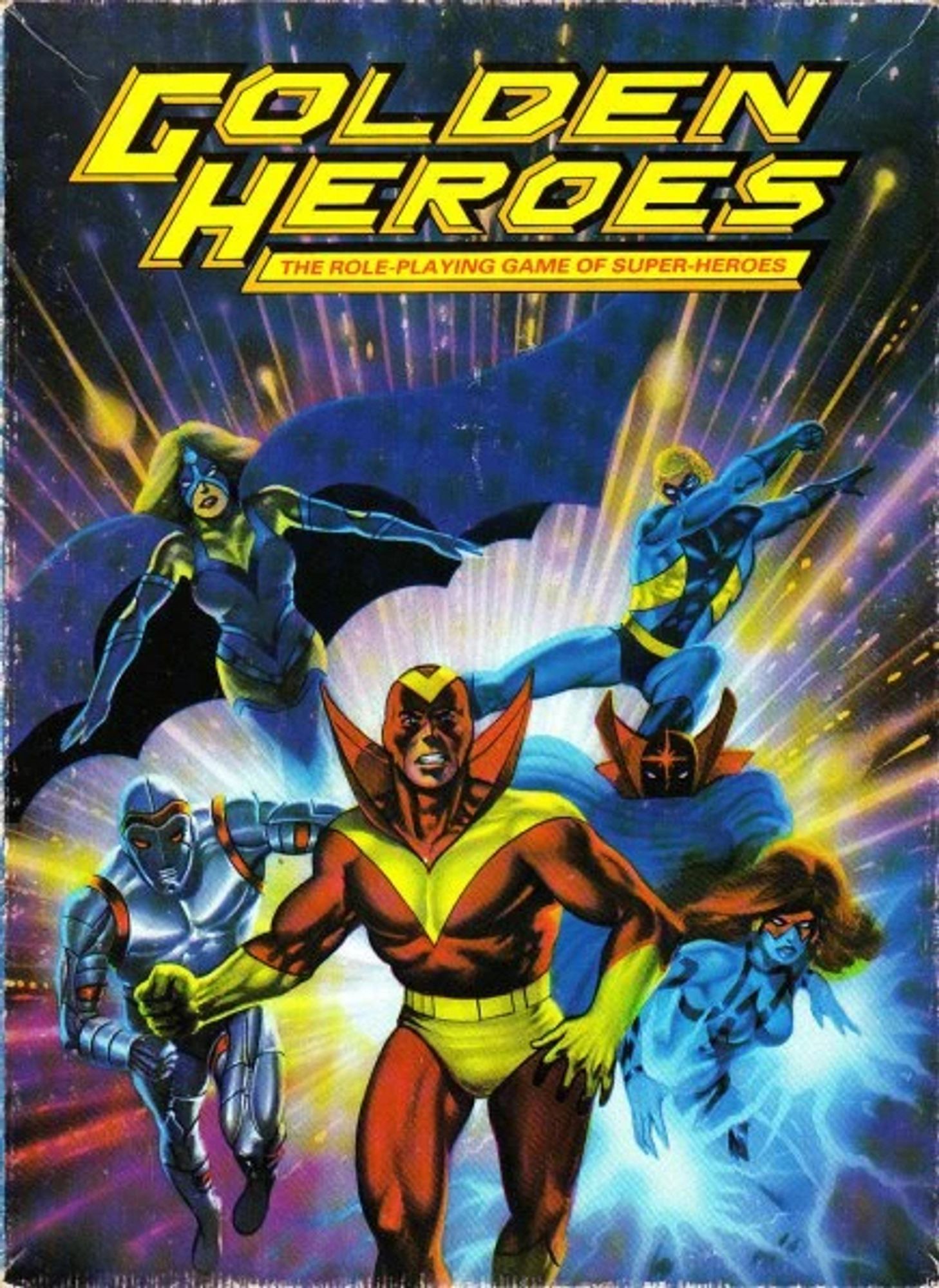 Golden Heroes SHRPG cover