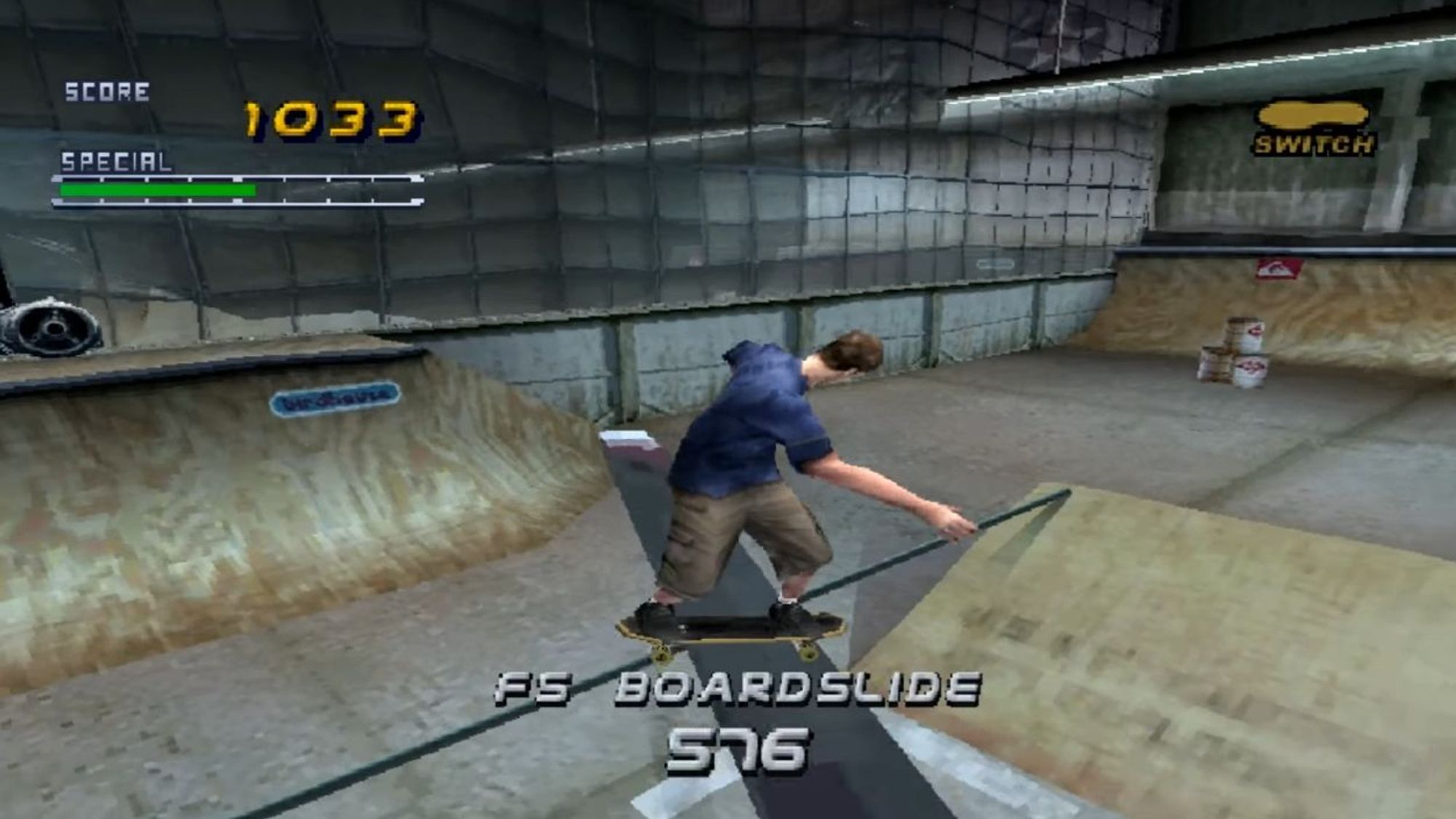 a screenshot from TONY HAWK'S PRO SKATER 2