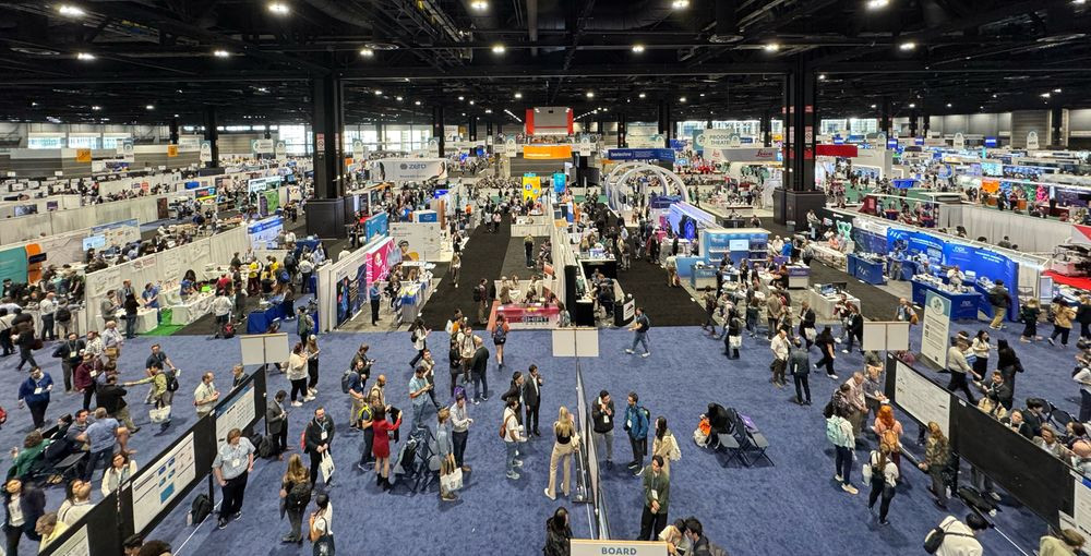 View of the poster floor at SfN