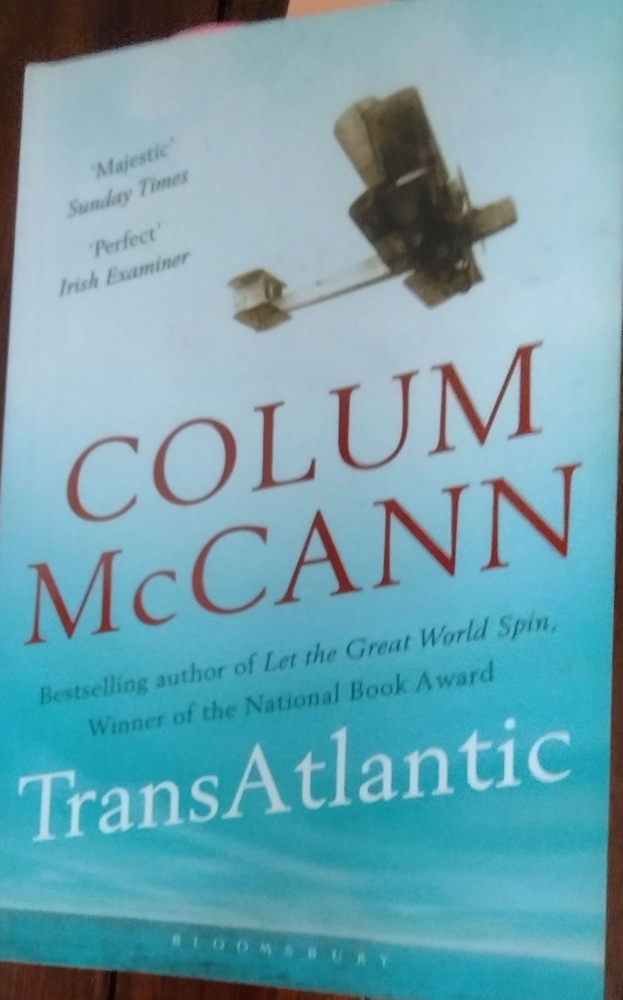 Colum McCann, TransAtlantic