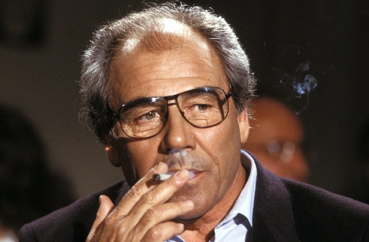 Baudrillard smoking