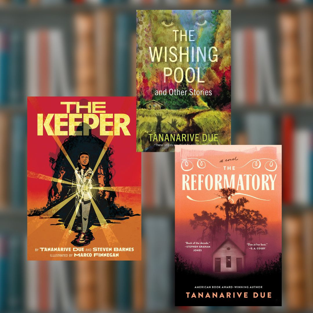 Book covers for The Keeper, The Wishing Pool and The Reformatory