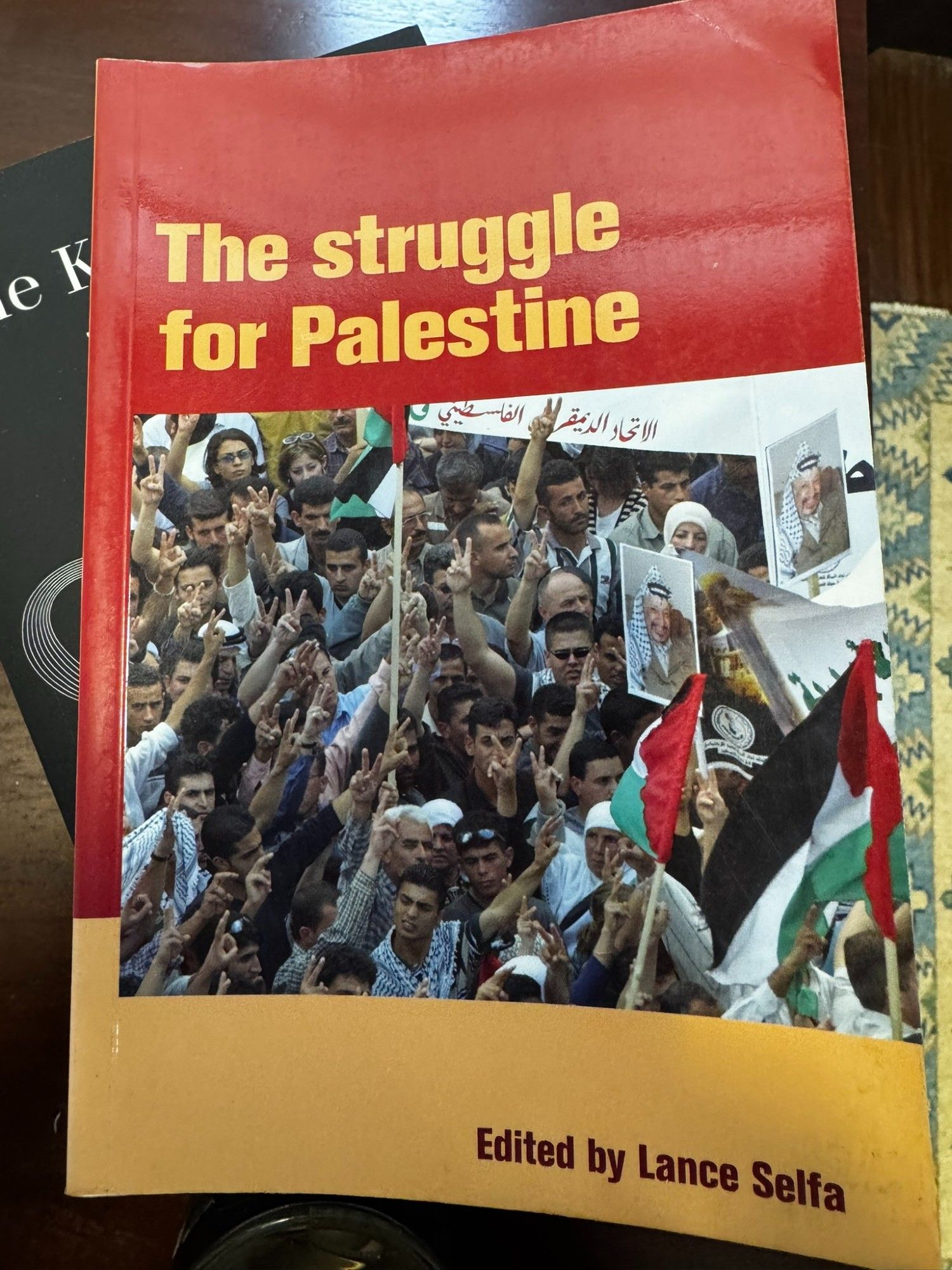 cover of The Struggle for Palestine edited by Lance Selfa, published by Haymarket Press in 2022