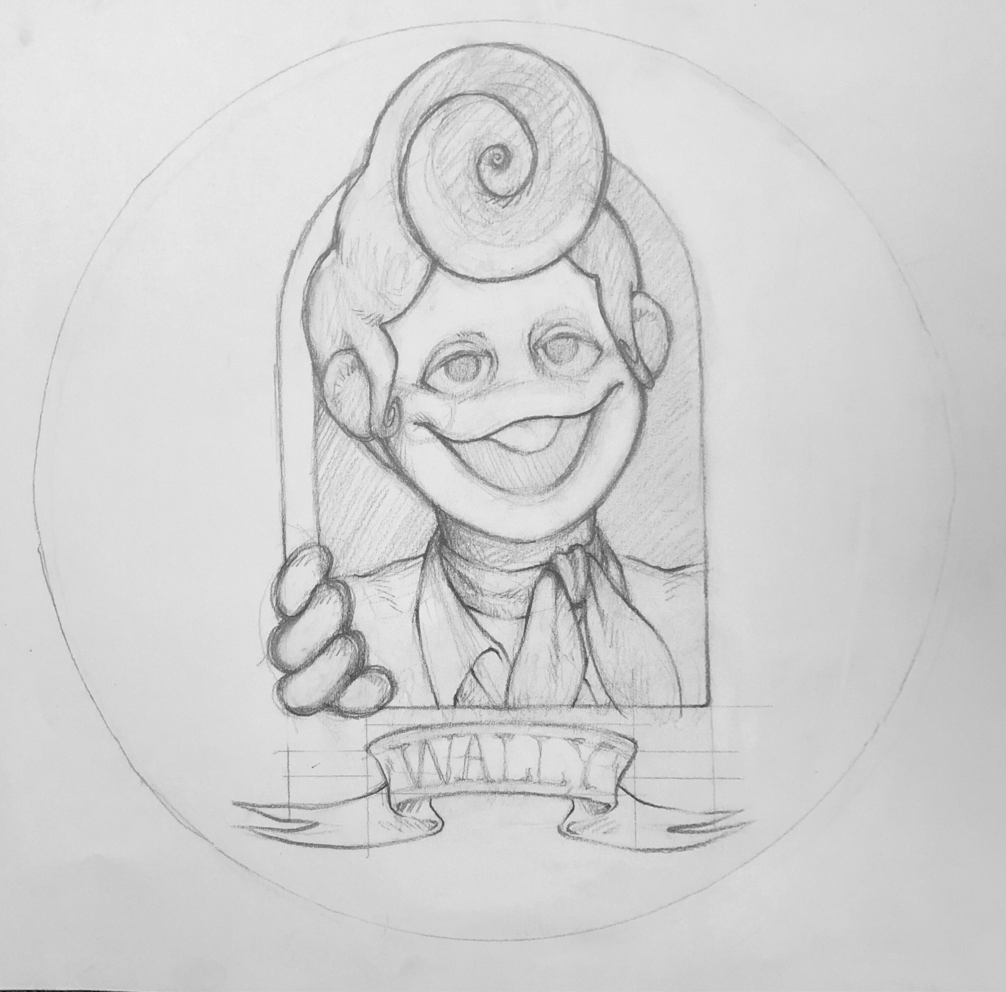 Wally Darling sketch