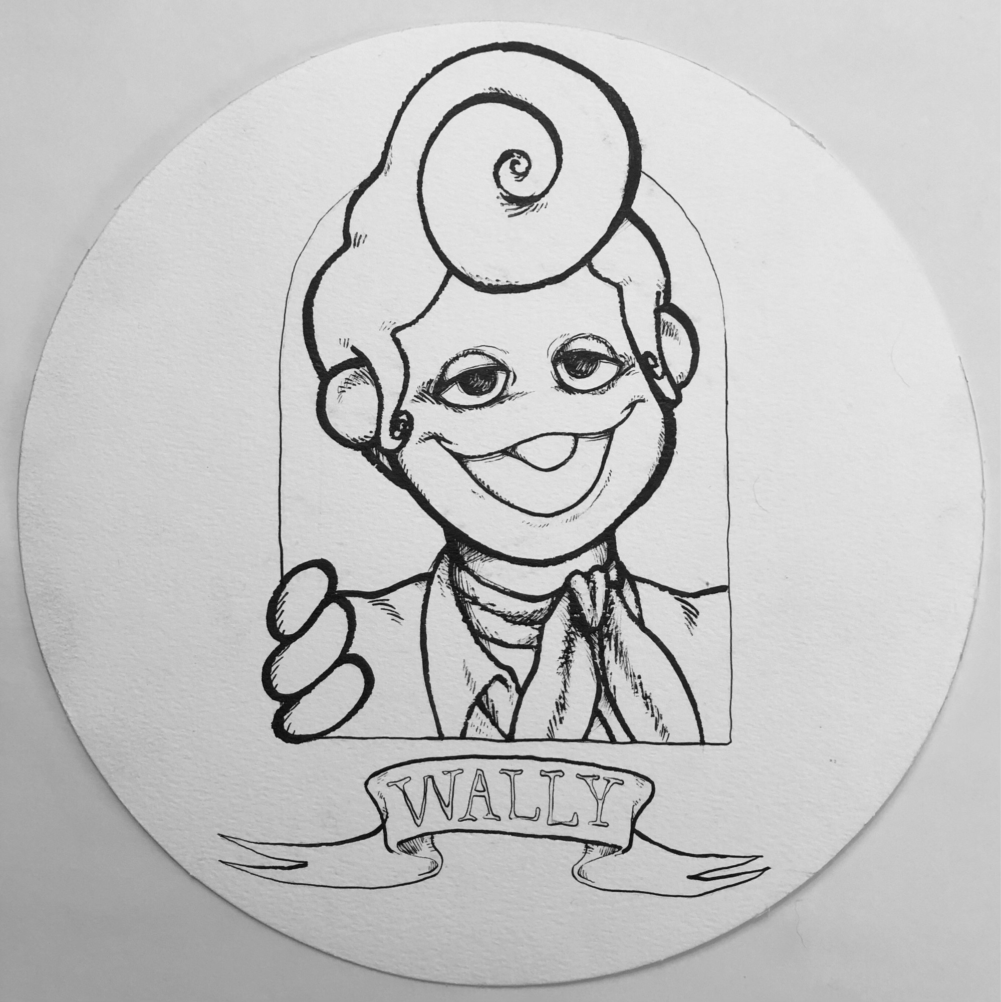 Wally Darling ink