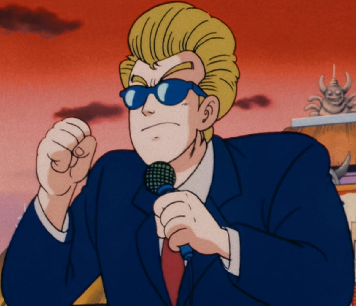 The World Tournament Announcer from Dragon Ball.
