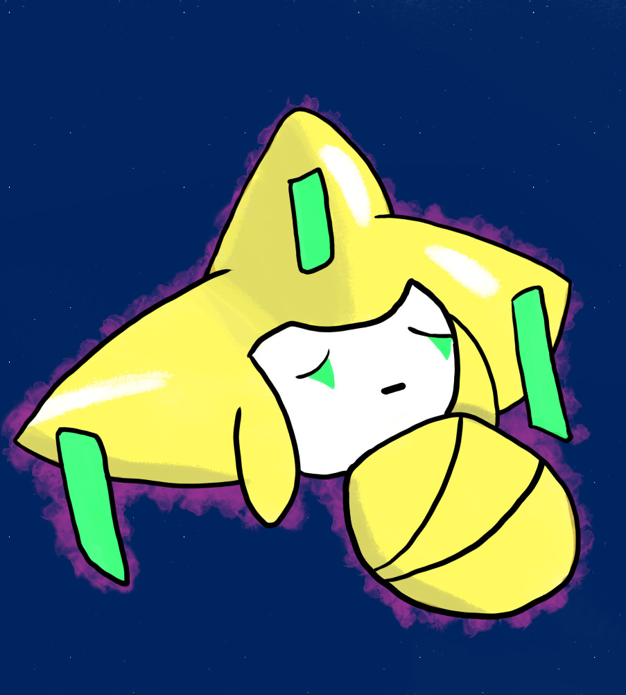 Its Jirachi from pokemon also