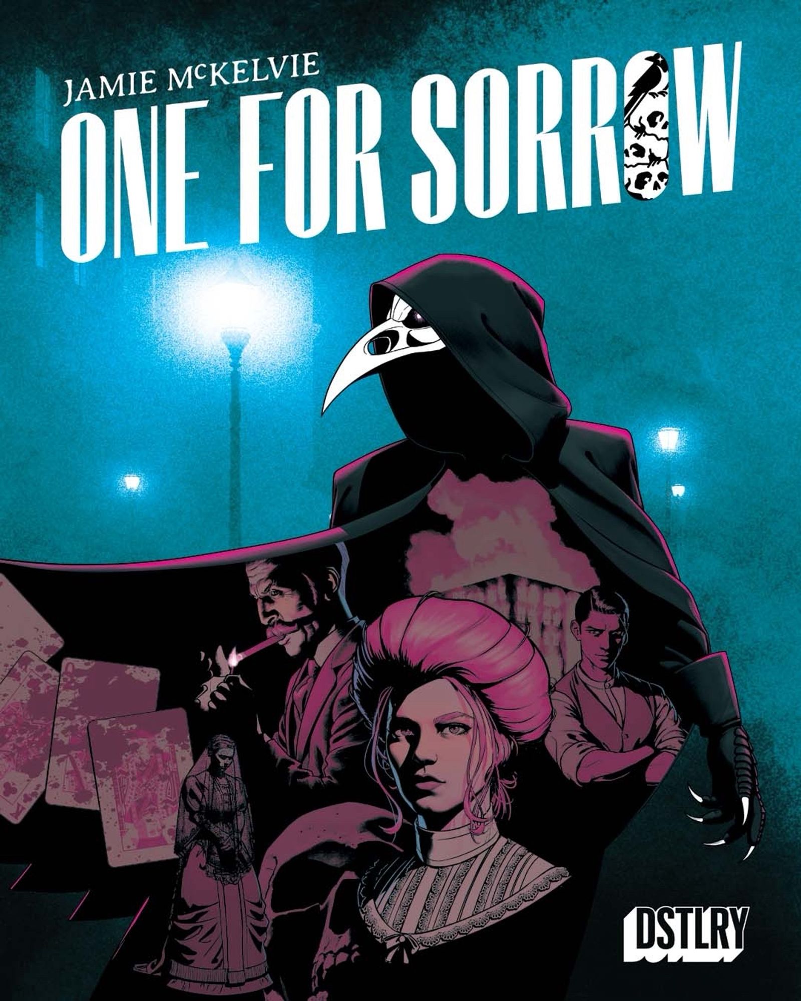 Cover for Jamie McKelvie’s “One For Sorrow” comic book