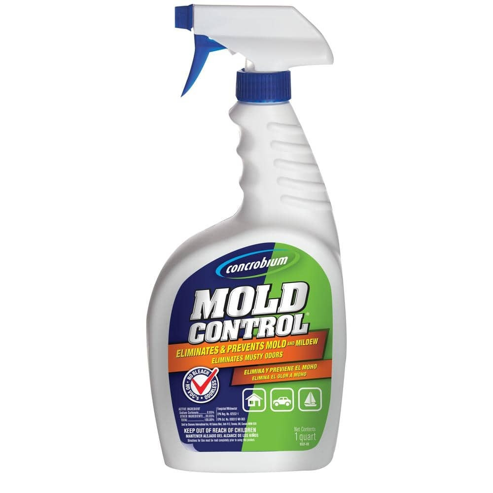 Mold control spray bottle 