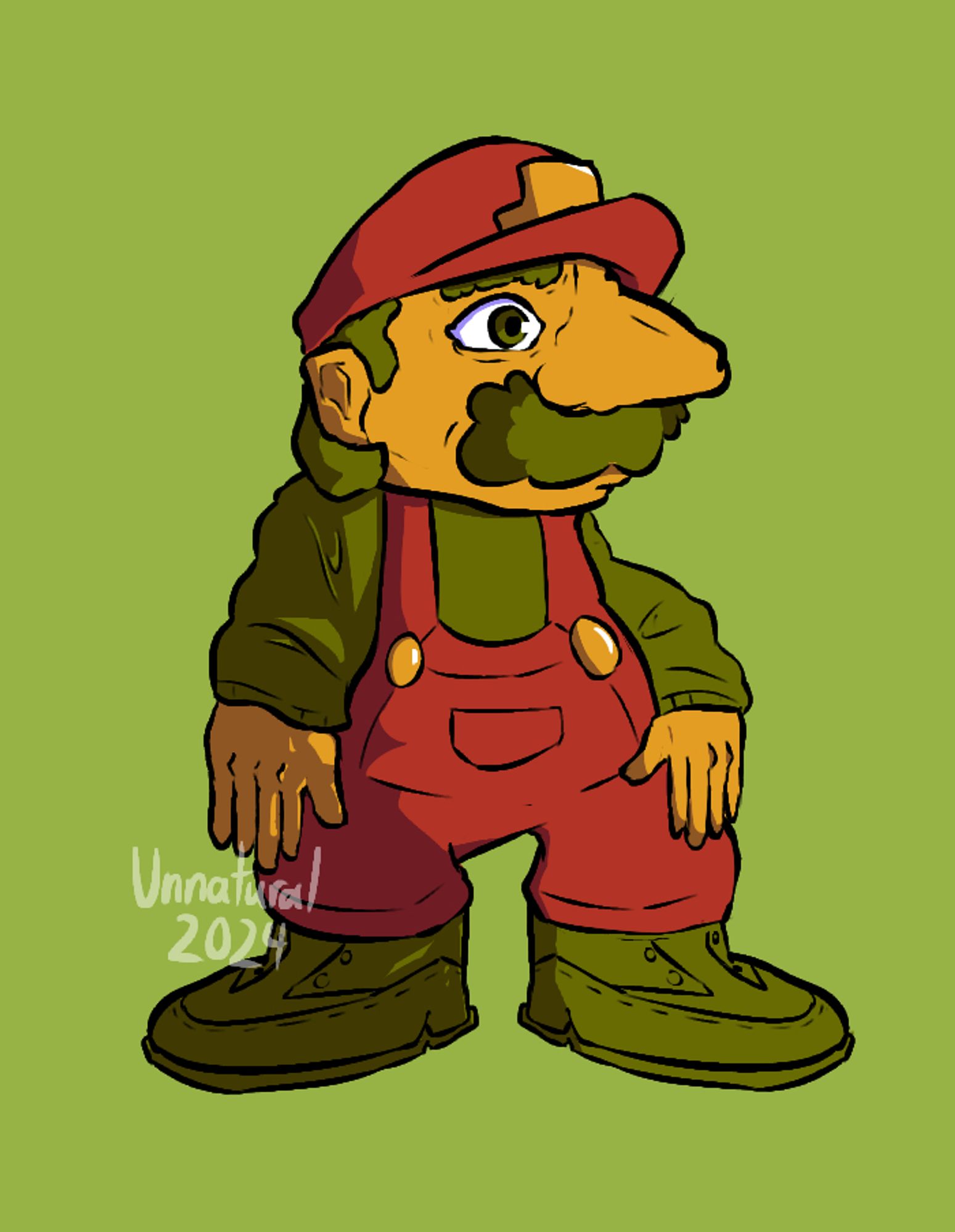 Super Mario Brother Mario if Nintendo gave a fuck