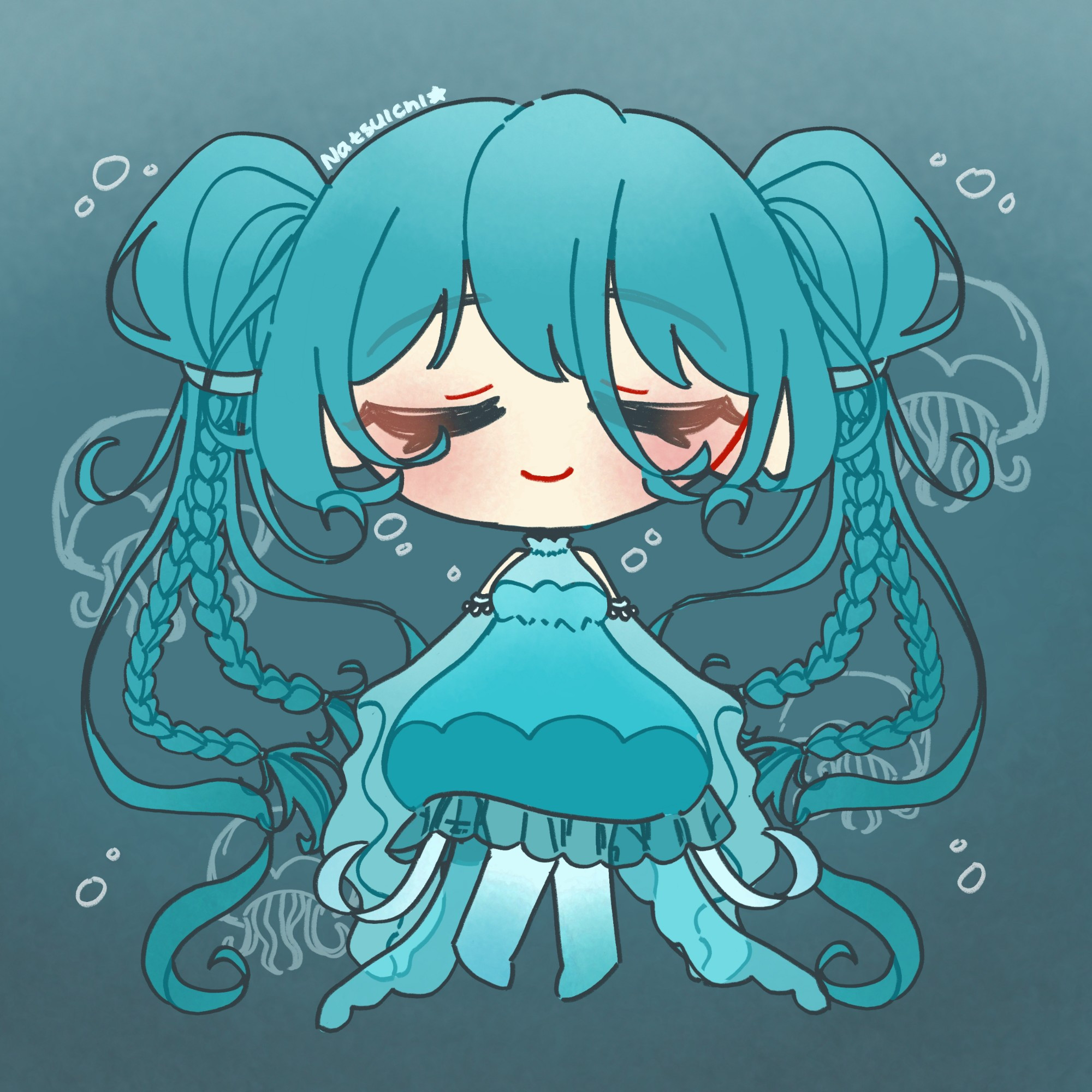 jellyfish miku