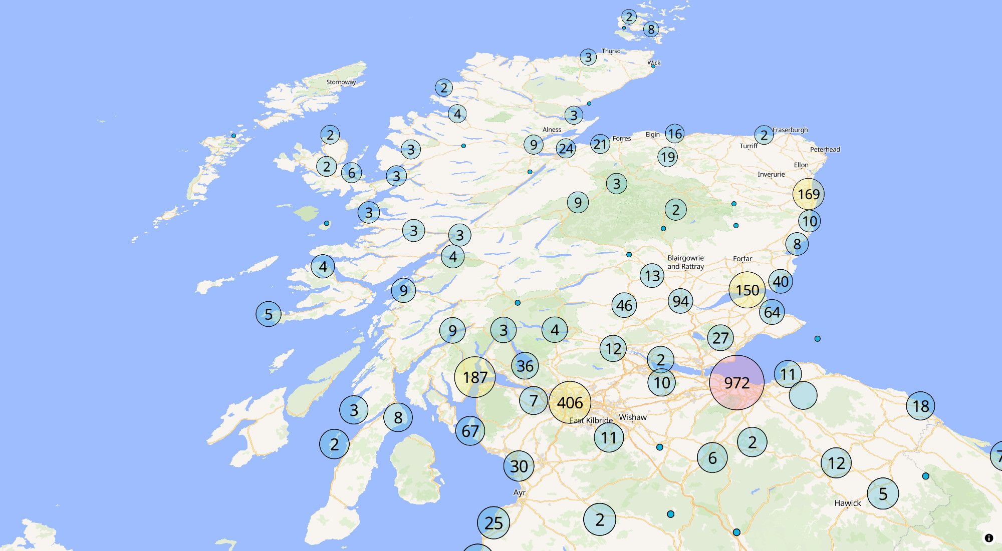 A very big Scotland.