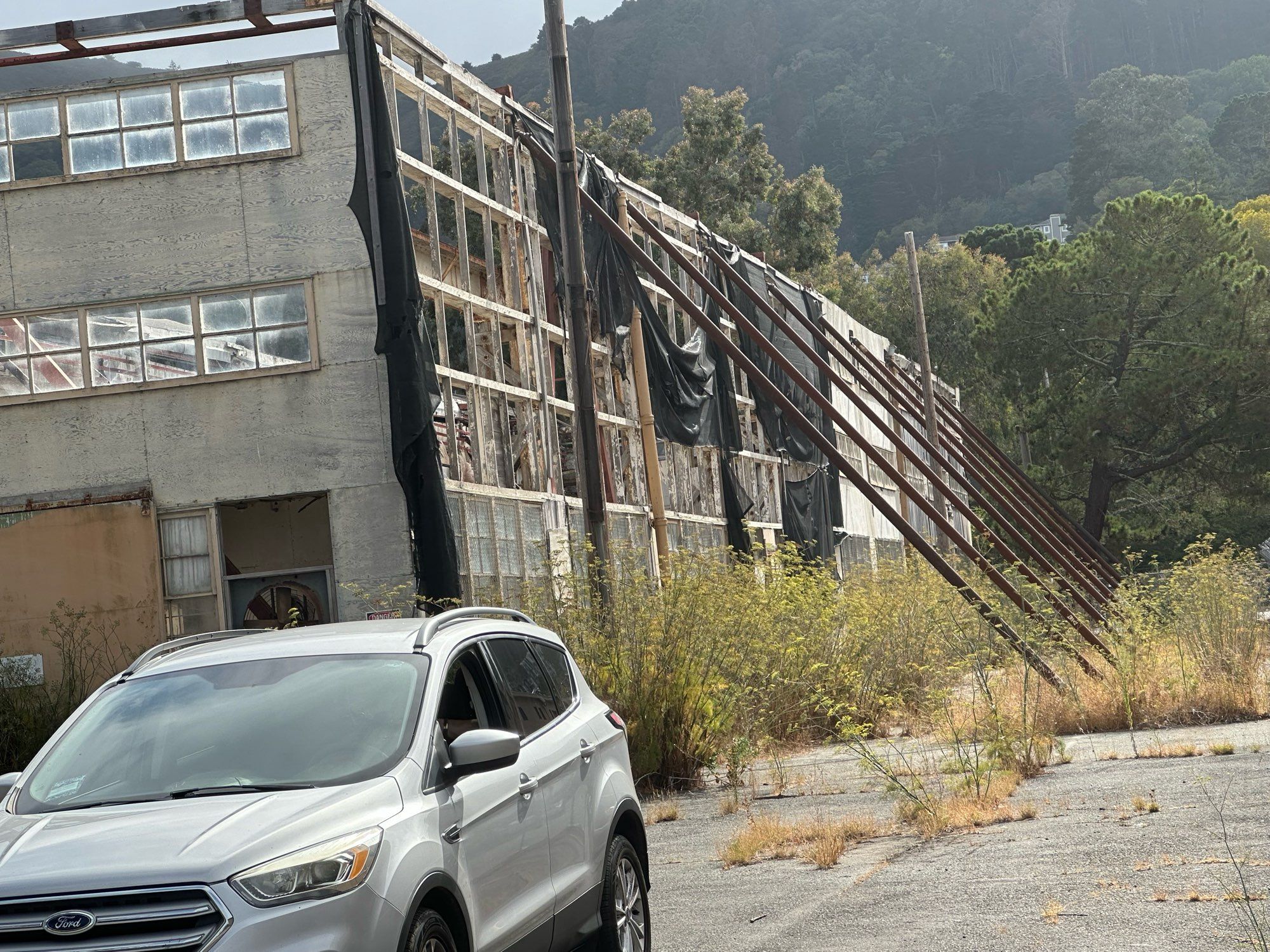 "Historic "building that is falling apart