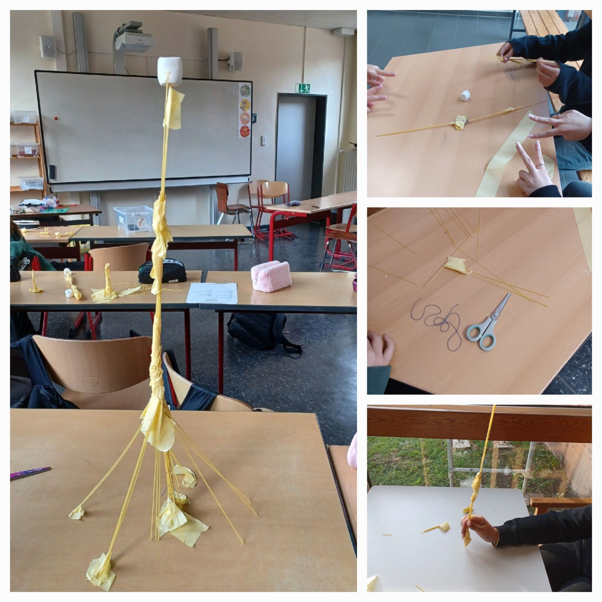 Teambuilding z.B. mit dem Spaghetti-Turm