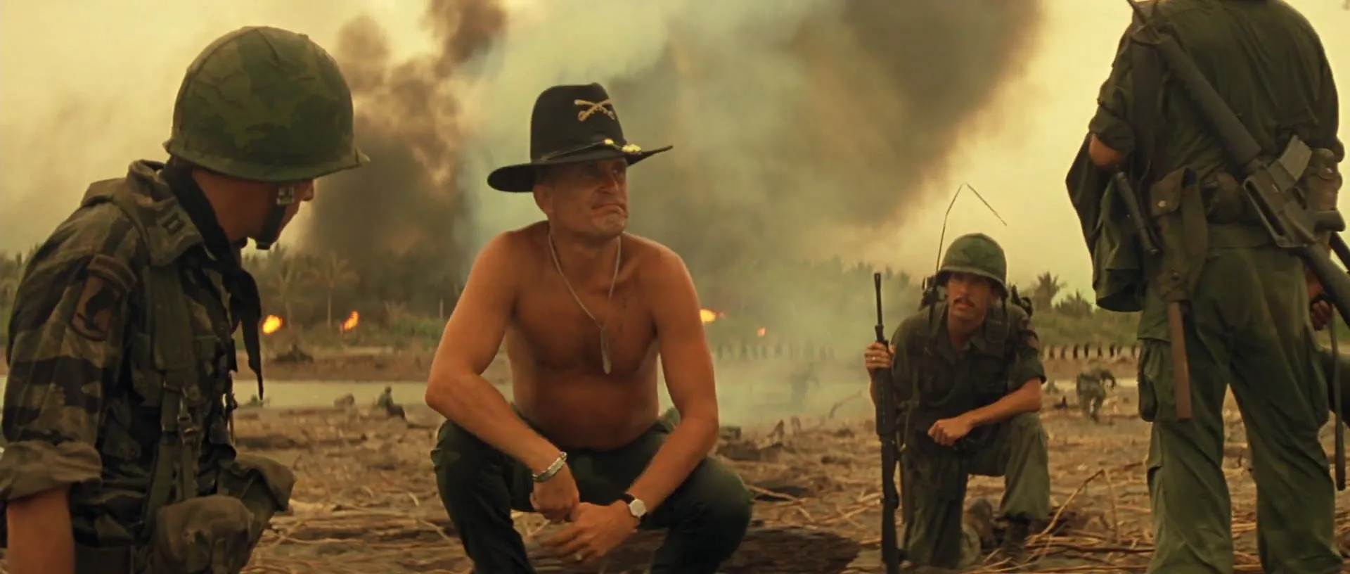 Robert Duvall in Apocalypse Now.