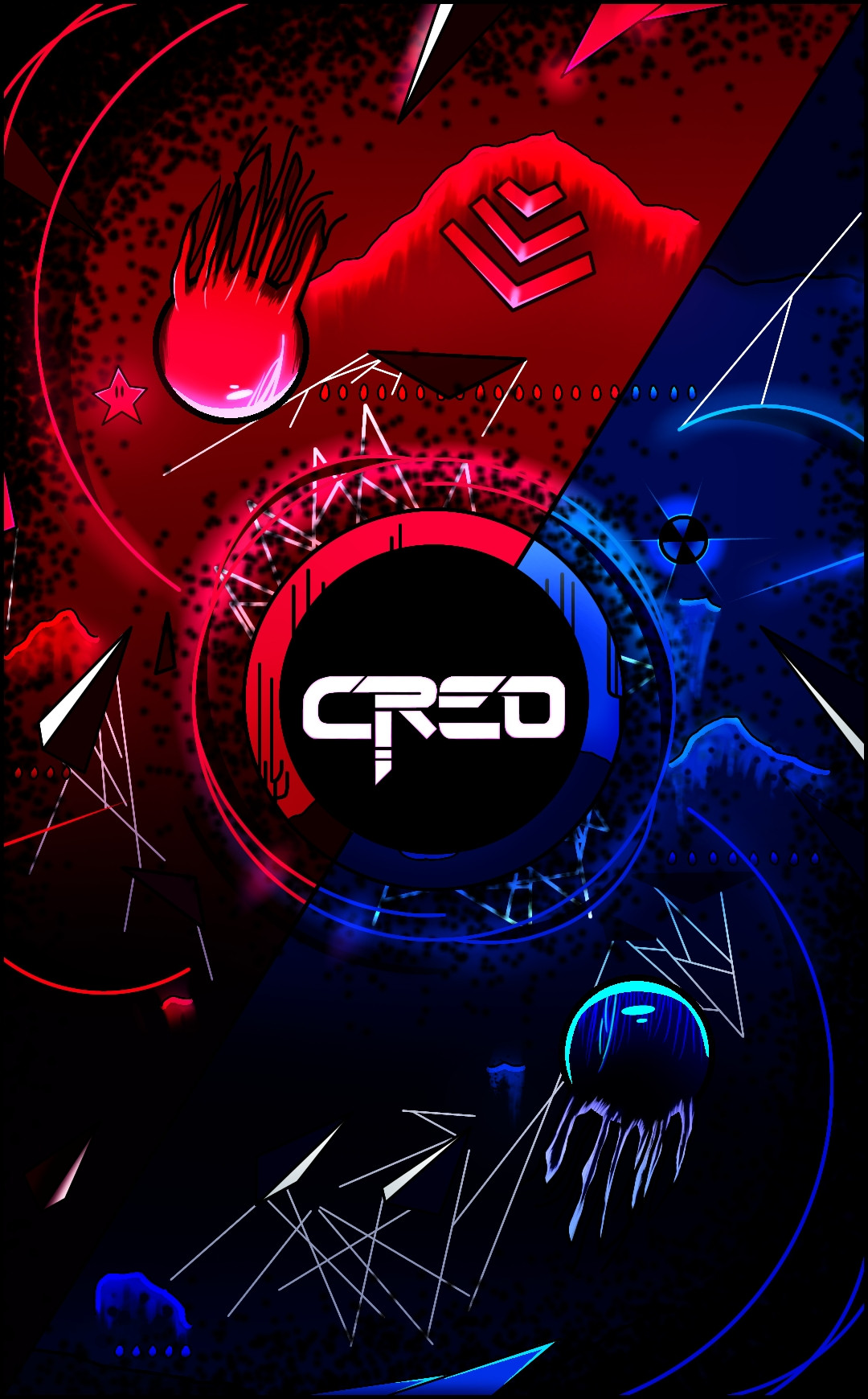 Creo Wallpaper. Waves: My most popular artwork I think.