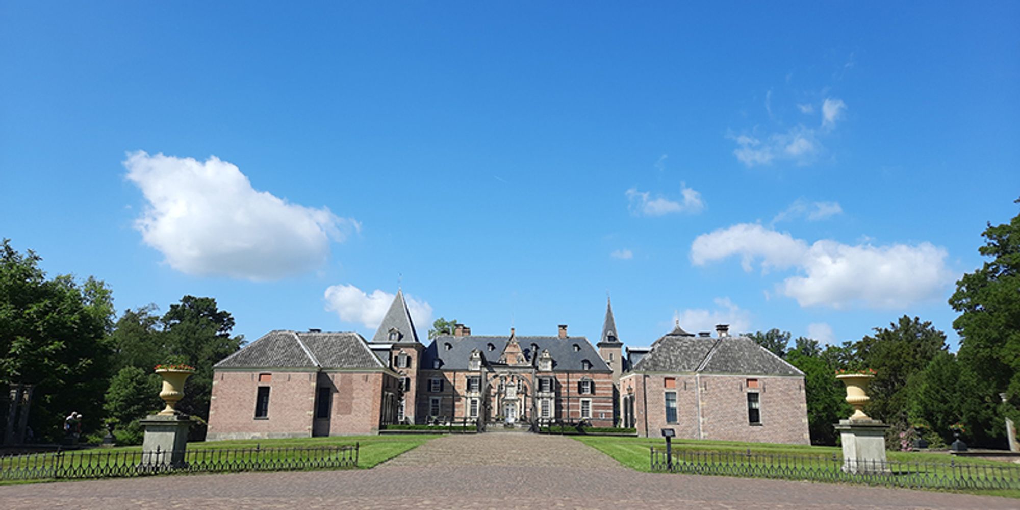 Kasteel Twickel. vooraanzicht