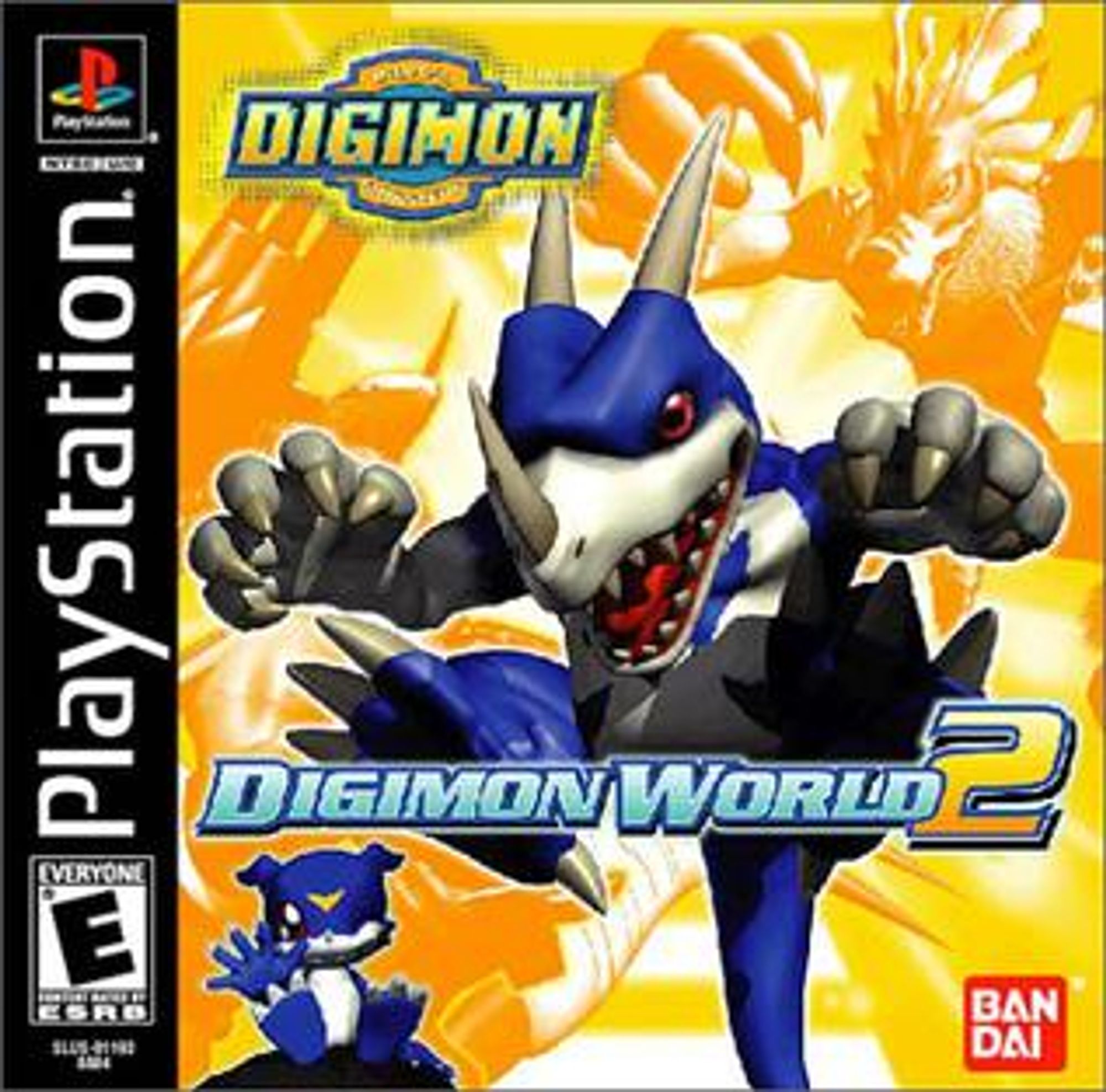 Digimon World 2 PSX Cover