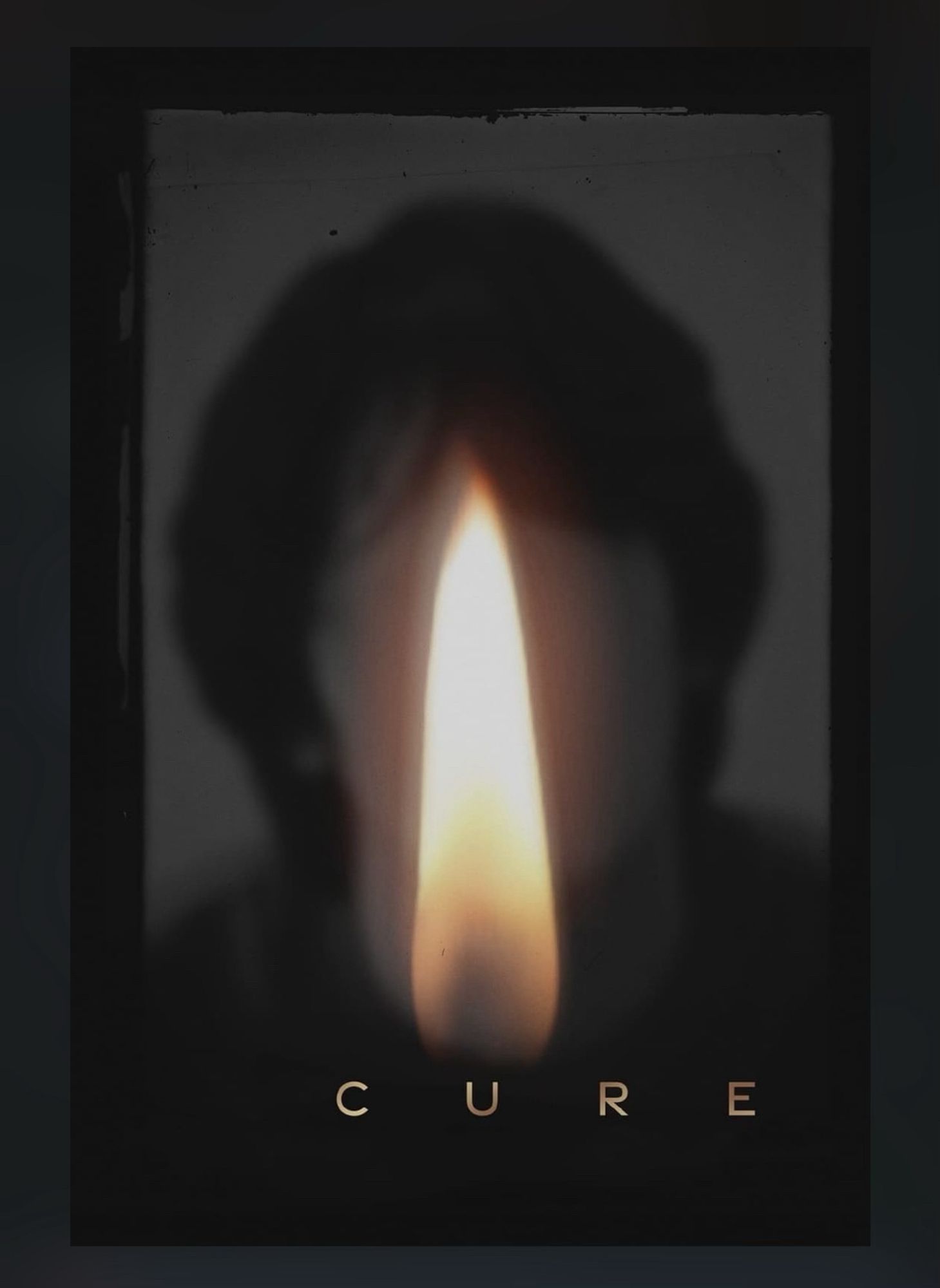 The poster for the 1997 Japanese horror movie Cure