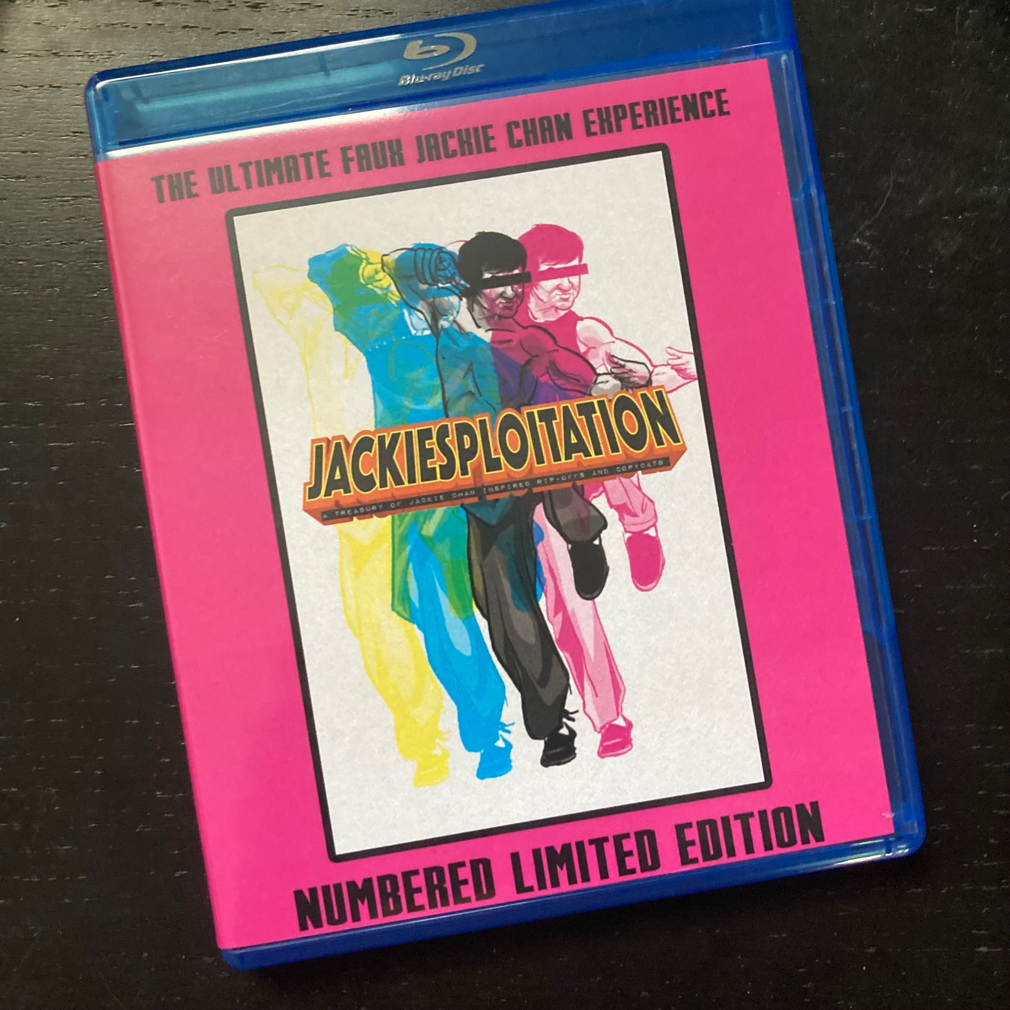 Jackiesploitation, a blu-ray collection of Jackie Chan ripoffs and knockoffs from Gold Ninja Video