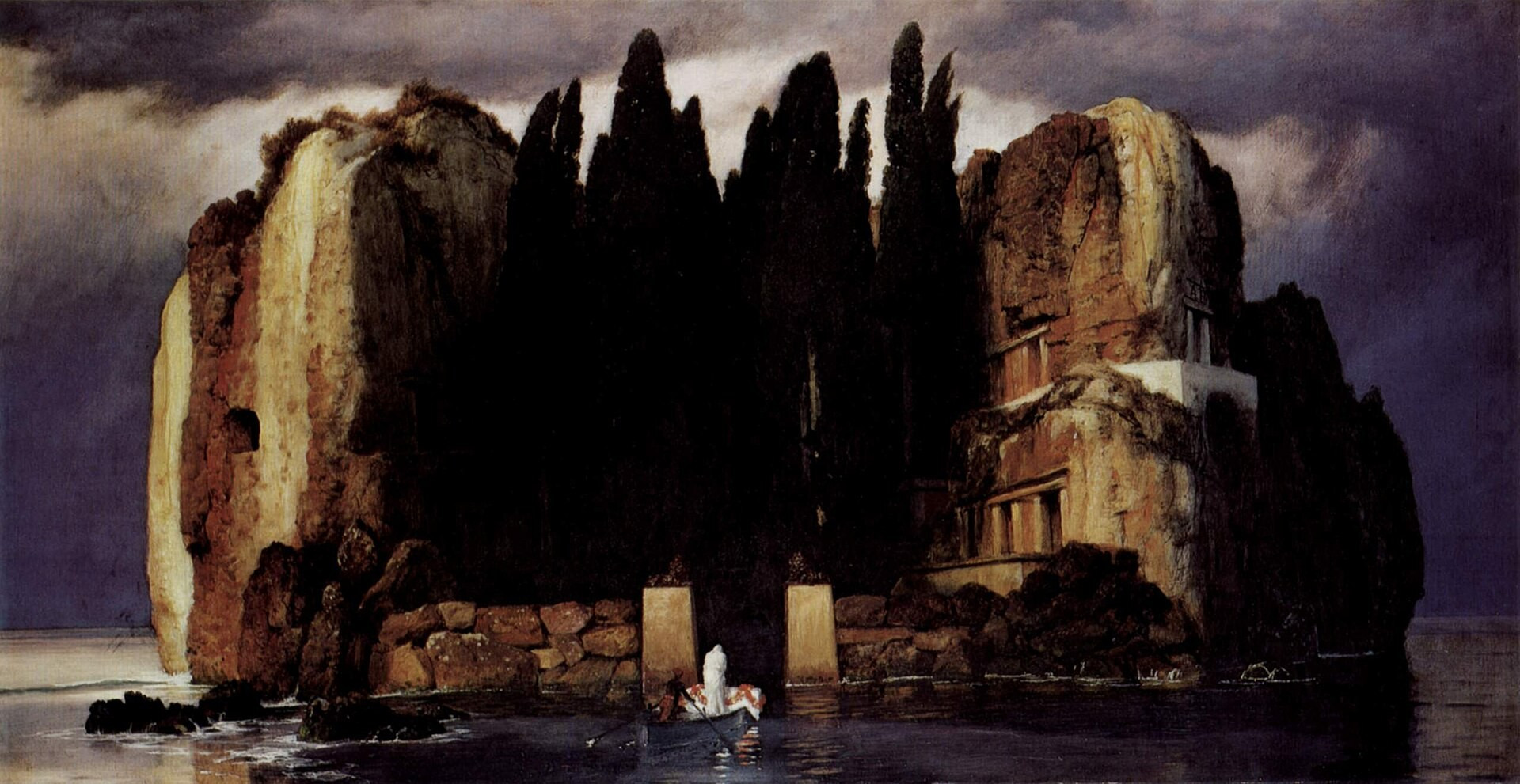 Isle of the Dead by Böcklin 