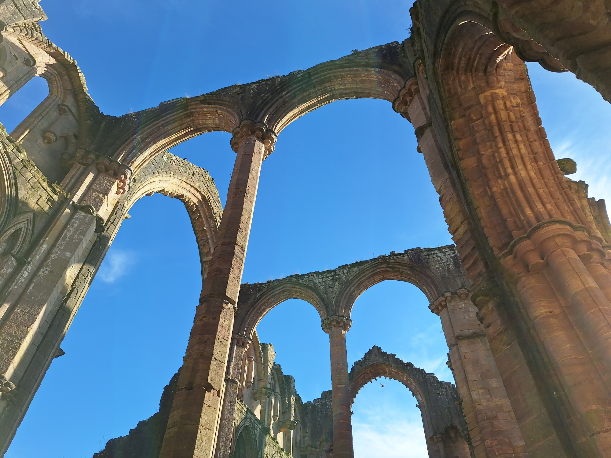 Arches against the sky