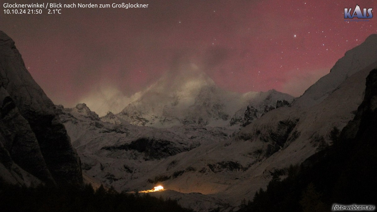 Nordlichter am Großglockner