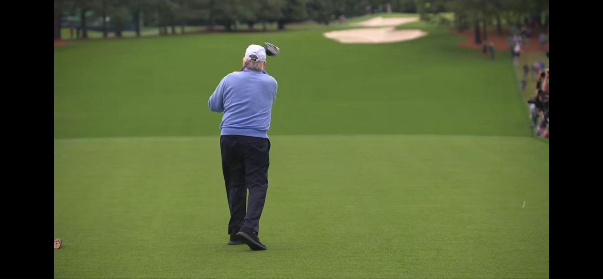 Photo of Jack Nicklaus after teeing off