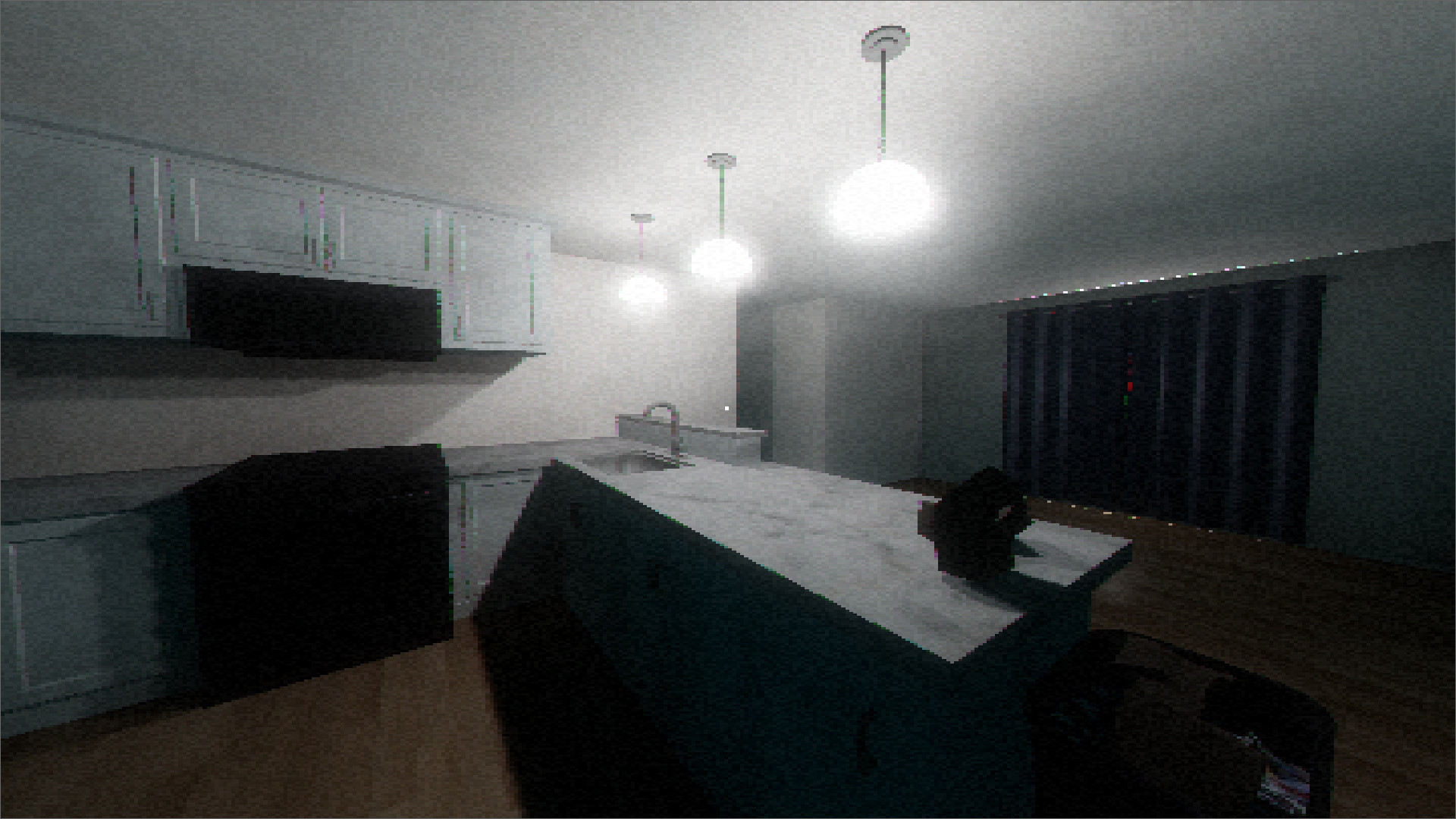 kitchen apartment wip shot of video game