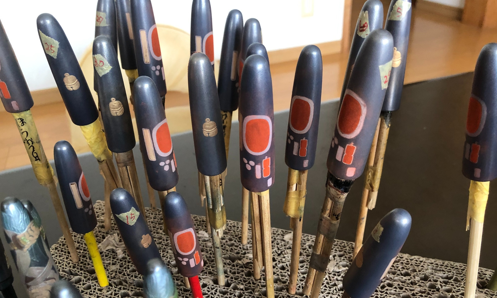The maki-e fountain pens are almost complete.