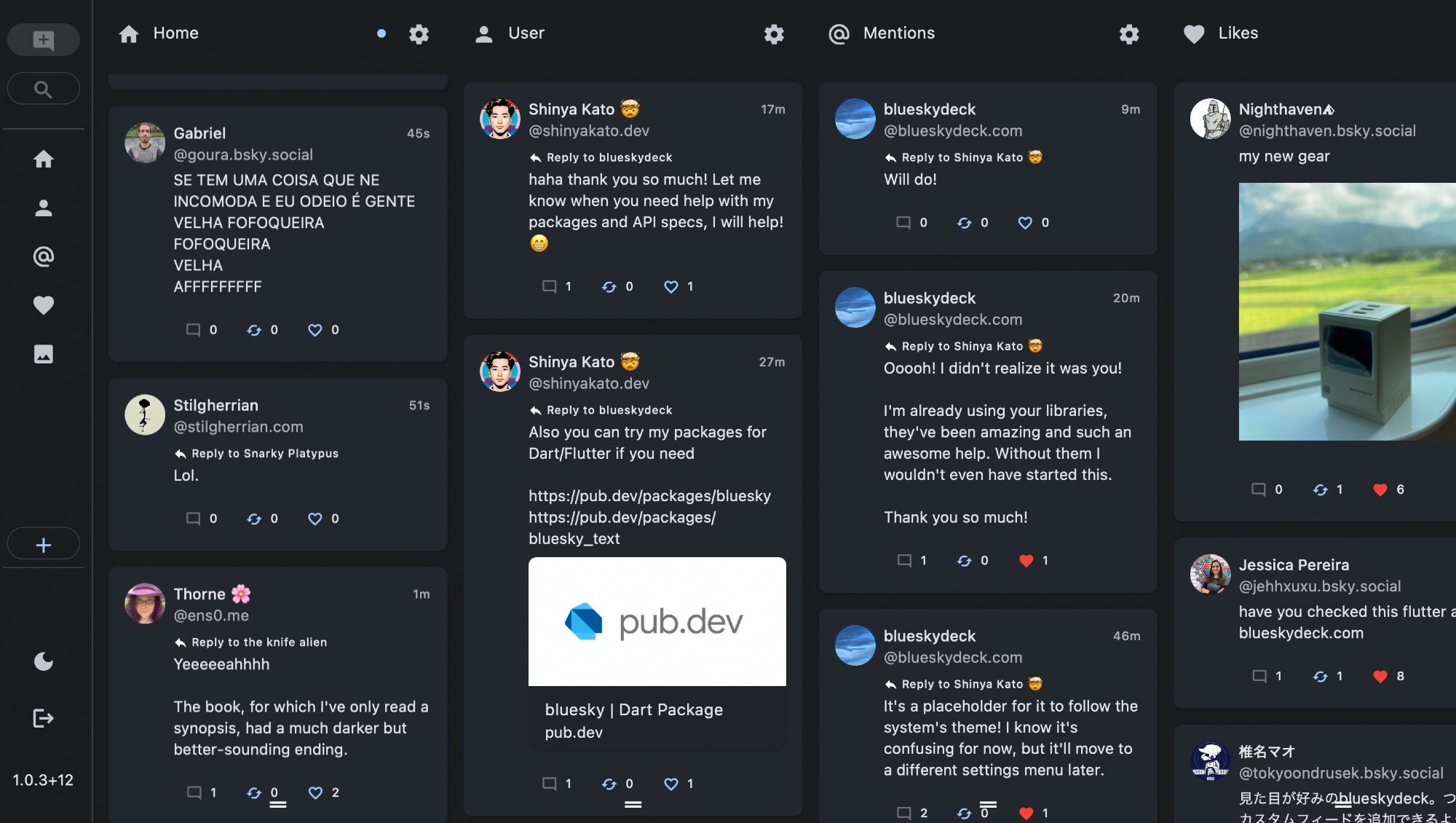 TweetDeck alternative for Bluesky developed by @blueskydeck.com. Flutter app.