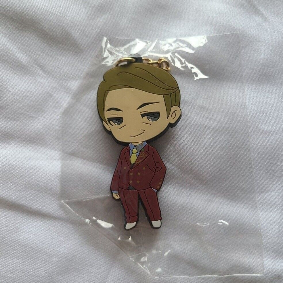 A rubber stamp keychain of Ushiromiya Krauss, a character from Umineko no Naku Koro ni.