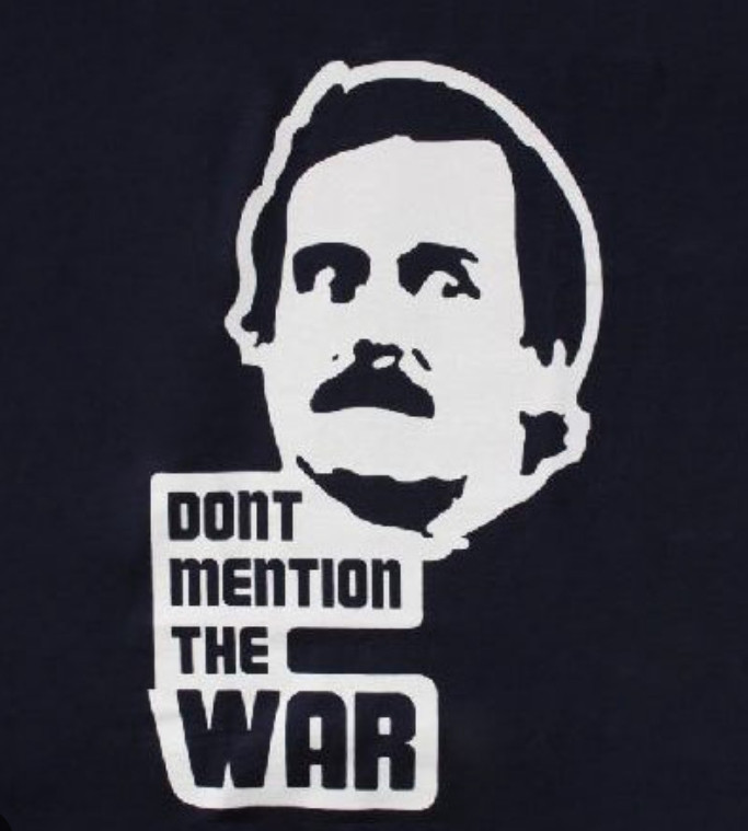Don't mention the war