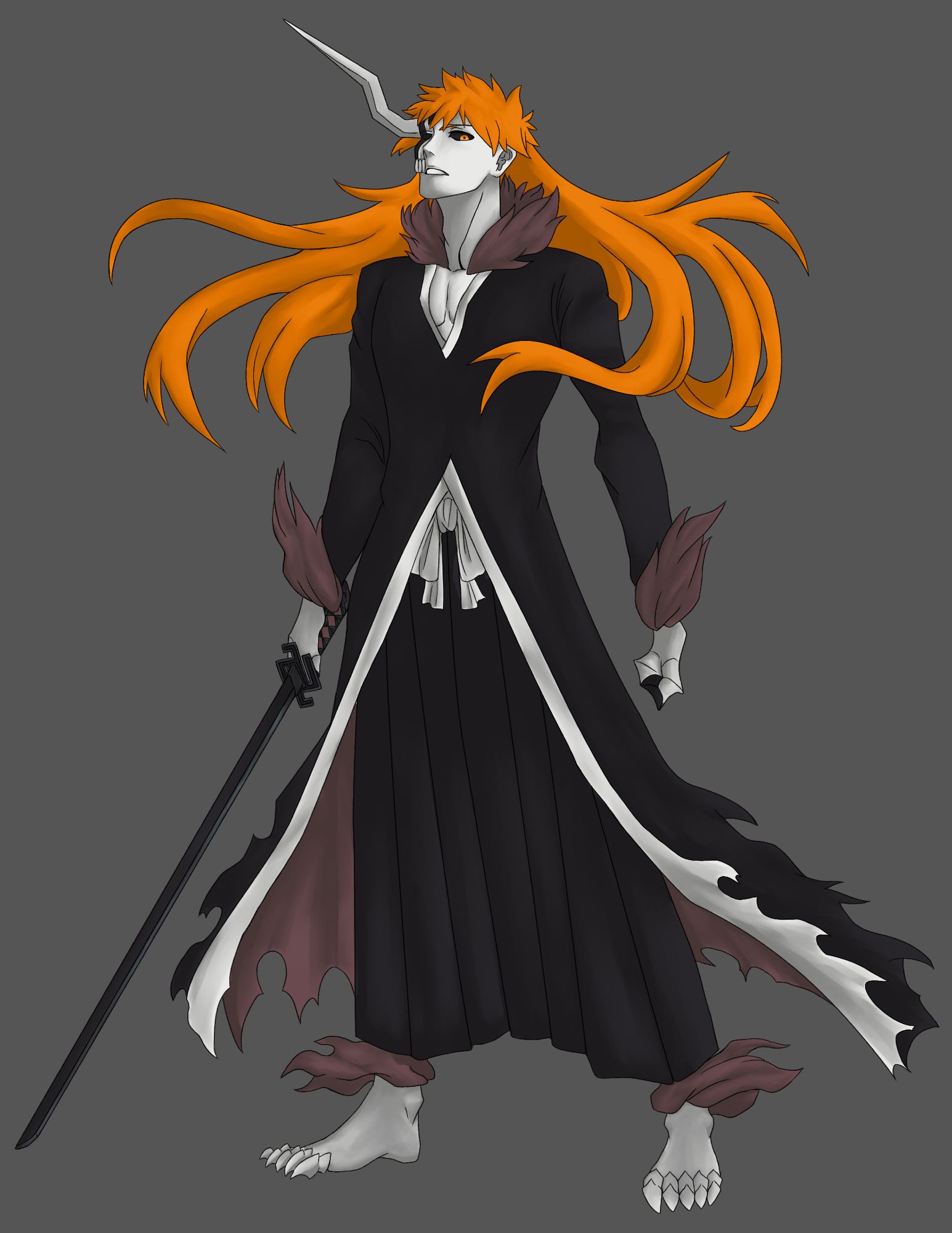 Day 6: Ichigo Kurosaki
I found this edgy #alternateuniverse design from #bleachbravesouls & I had to draw it. (Also, ngl, I’m pretty sure I had a crush on him back in elementary school when Bleach hadn’t turned into a disappointment just yet.)