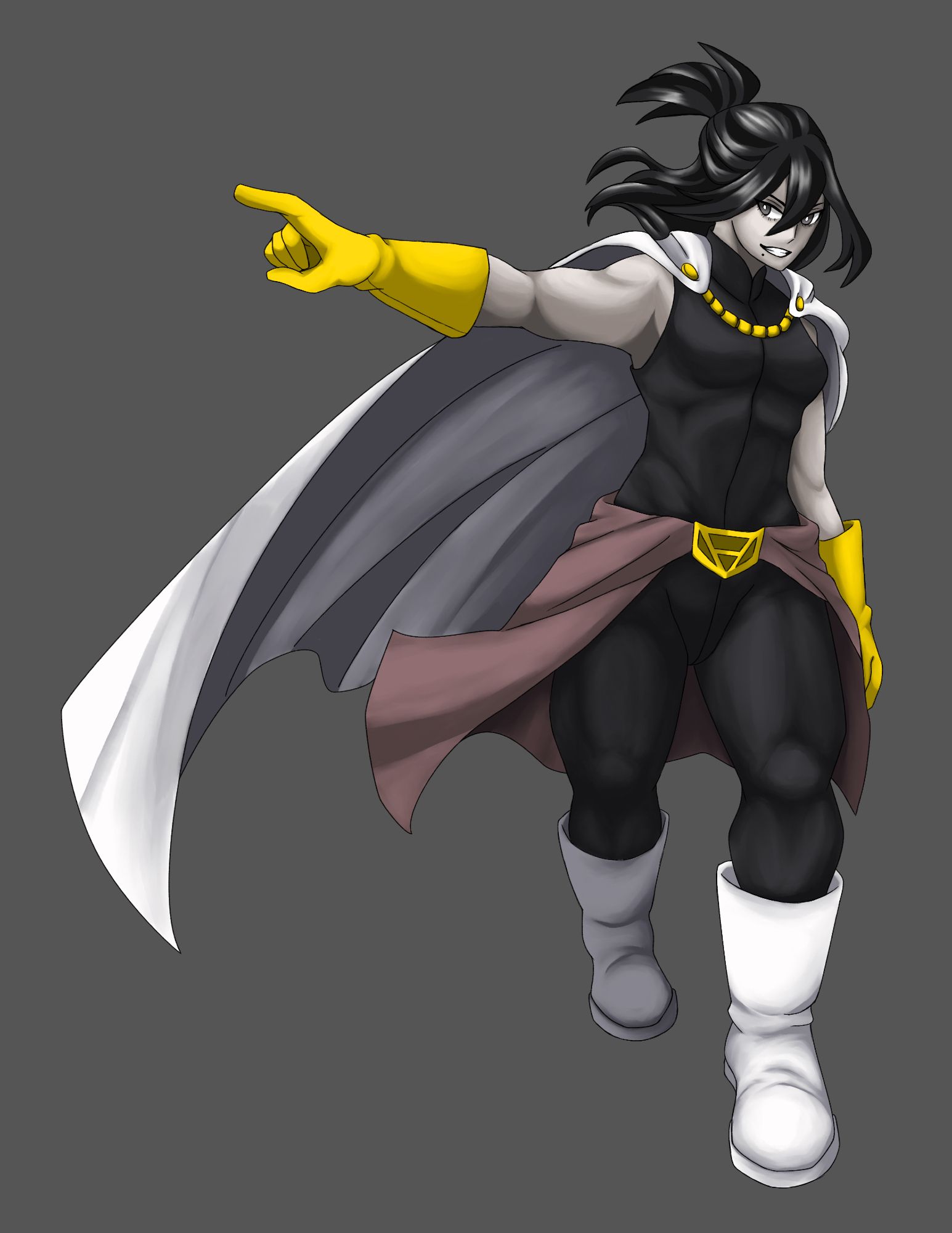 Day 3: Nana Shimura
She hadn’t said or done much in #bnha until recently, but holy shit she’s a badass when she does. I love her character design and colouring her was really fun. Also, this woman’s muscles tho, hot damn.