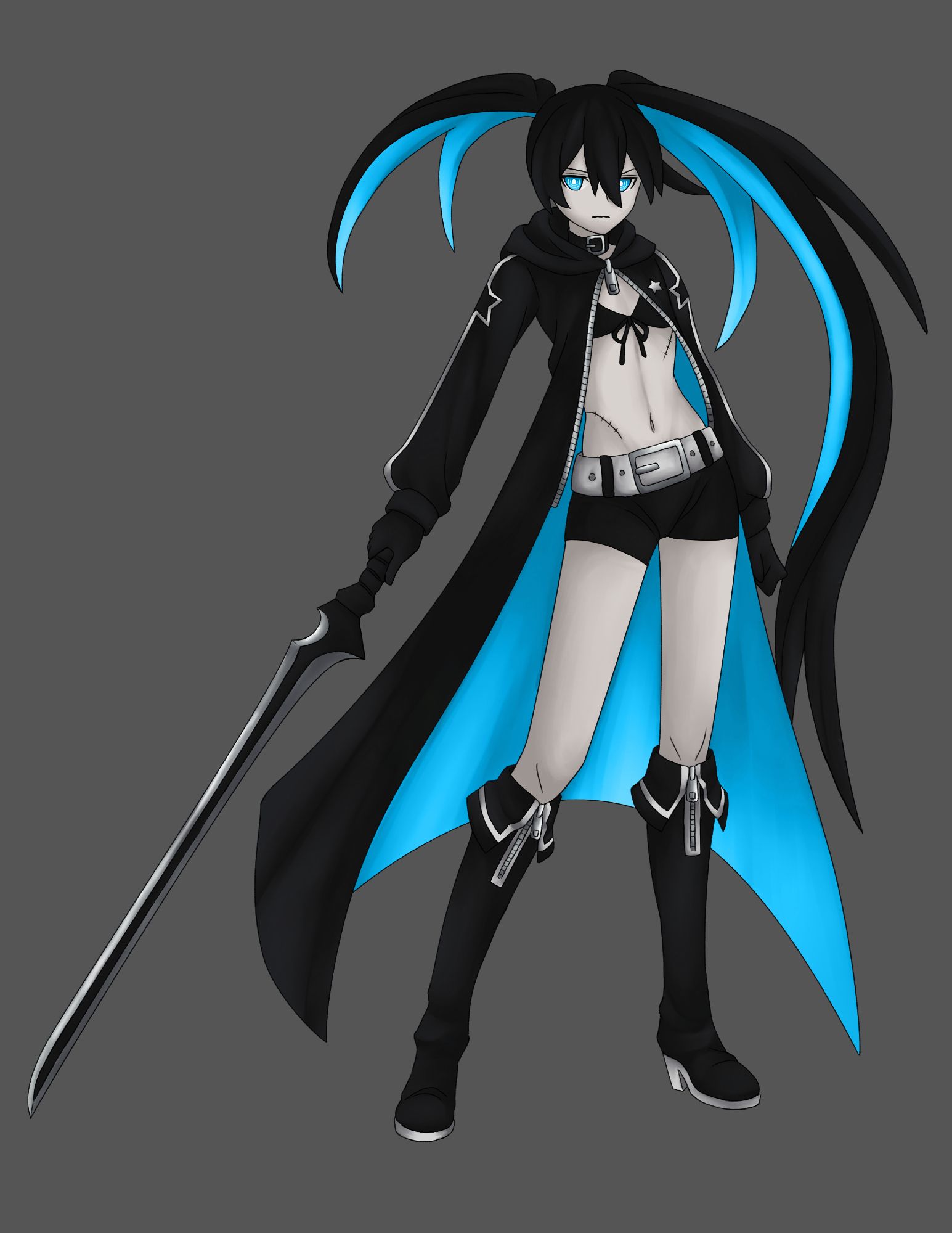 Day 21: Black Rock Shooter
I hold BRS near & dear to my heart because the #pv & #ova were my gateways into Vocaloid & #anime respectively. Also, the song & #huke’s art slaps & no one can tell me otherwise.