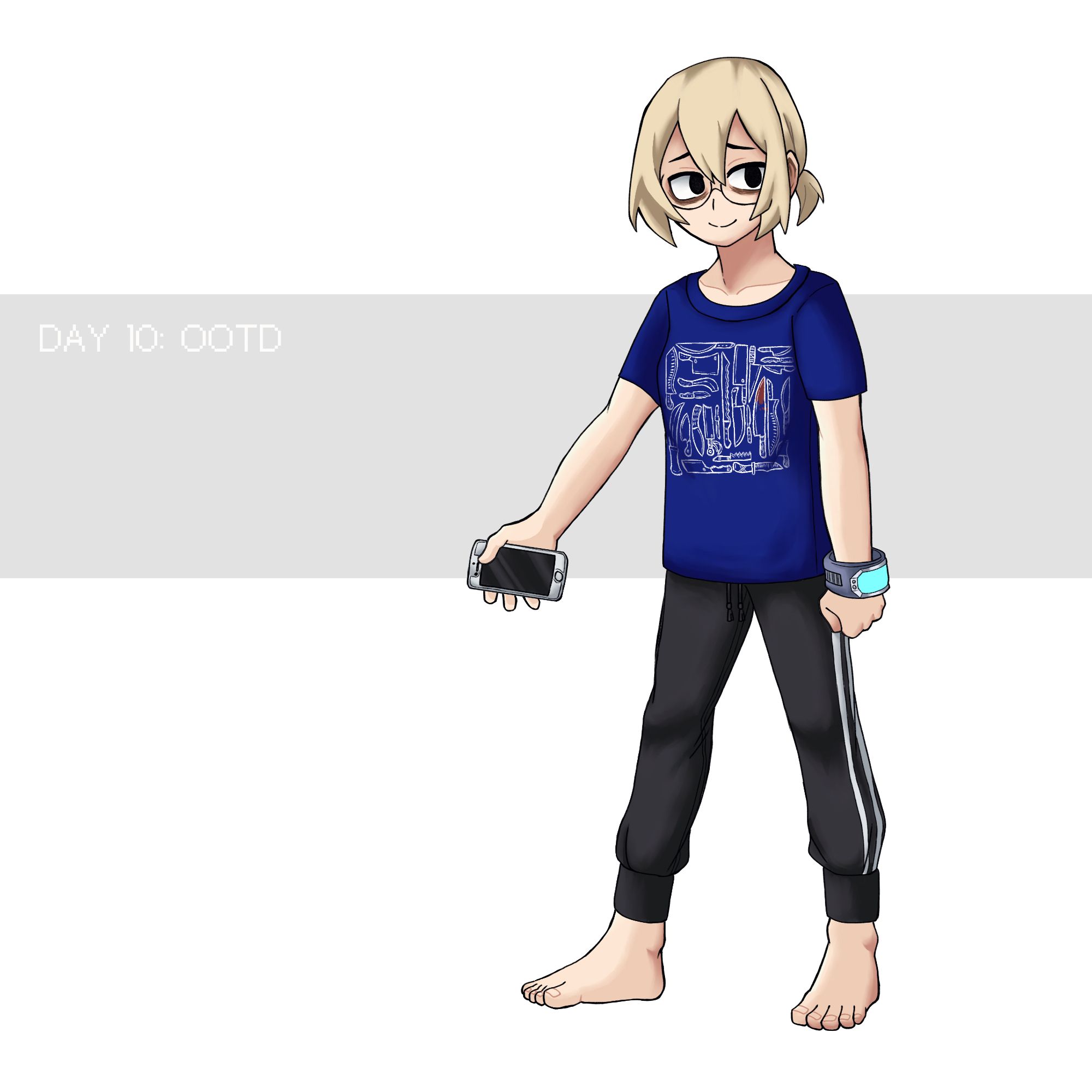 Day 10: OOTD
Outfit of the day? More like outfit of the week. I’m a little sad that I can’t wear this #ddlc shirt from #omocat out because of COVID-19, but here it is in picture form. #dokidokiliteratureclub