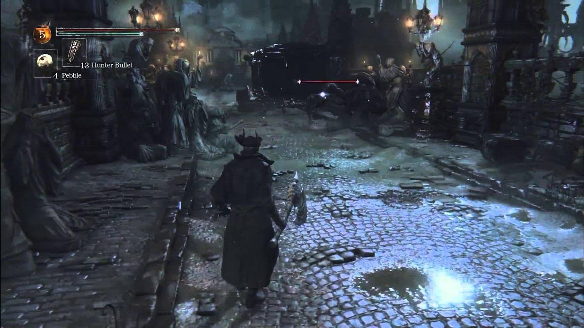 screenshot of the game bloodborne