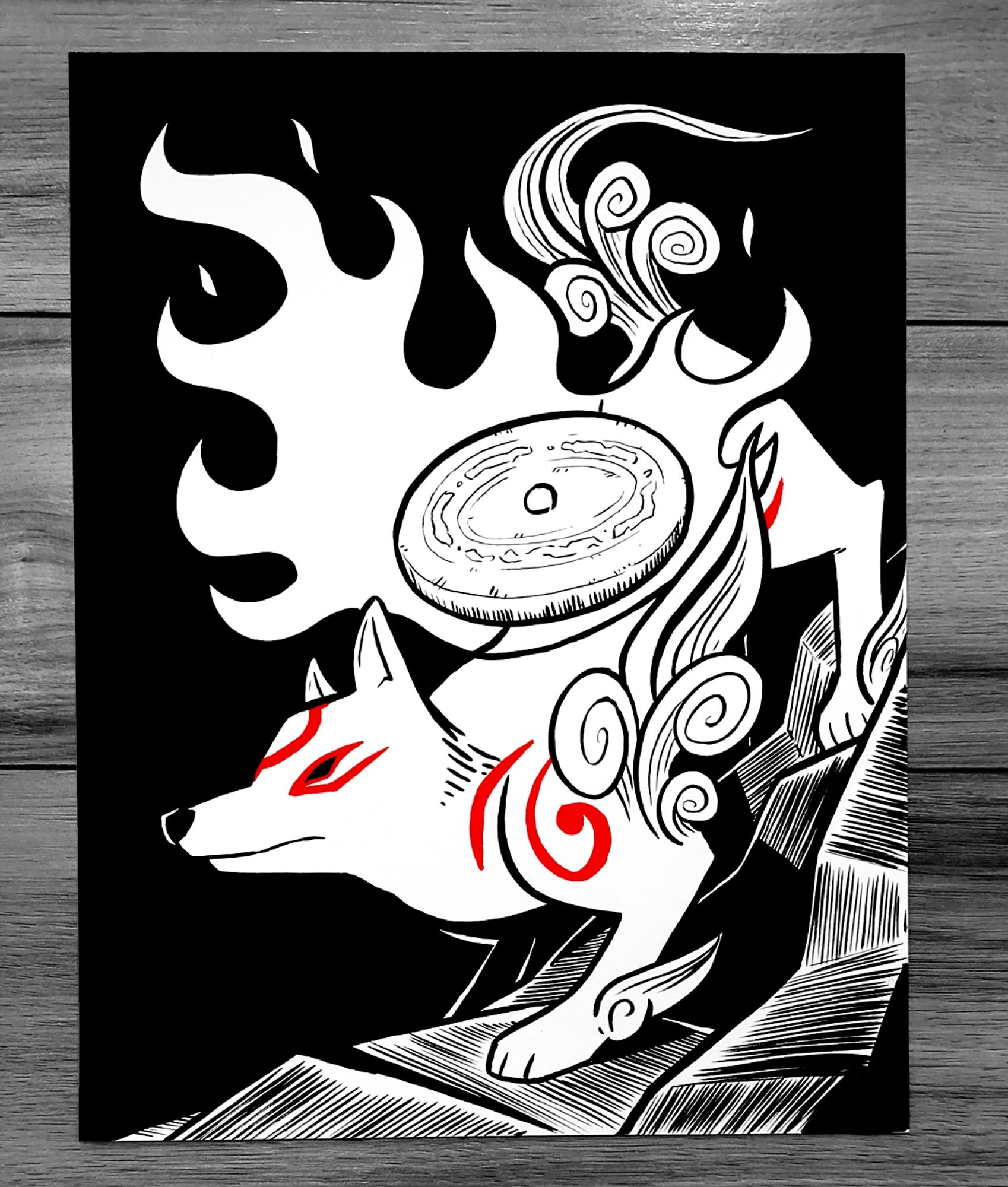 Amaterasu from Okami