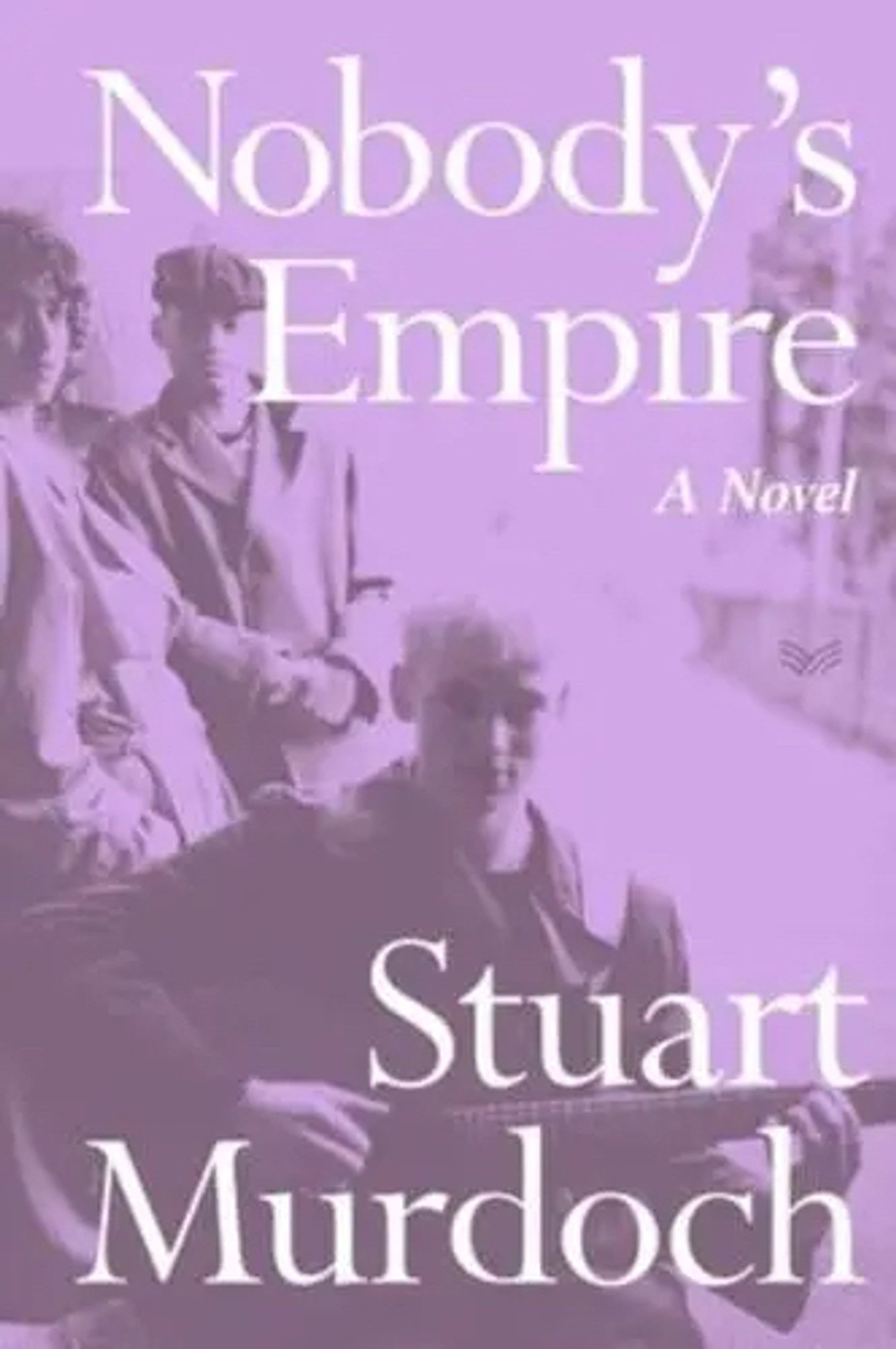 Cover of Nobody’s Empire by Stuart Murdoch. The single colour toned b+w looks like early Belle and Sebastian album covers.