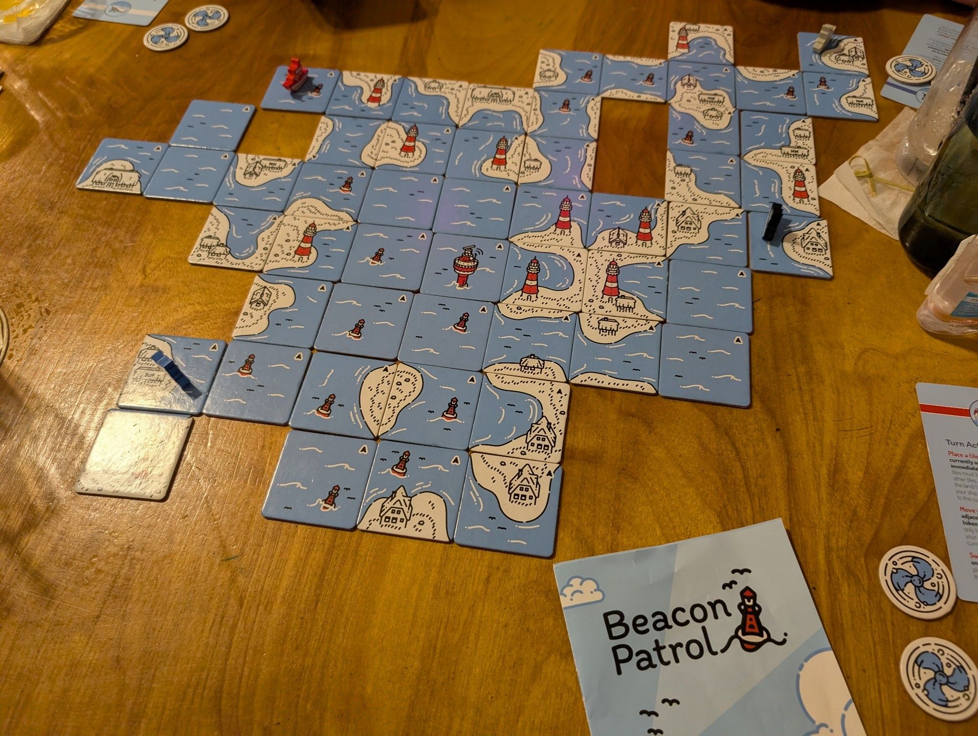 Beacon Patrol board game