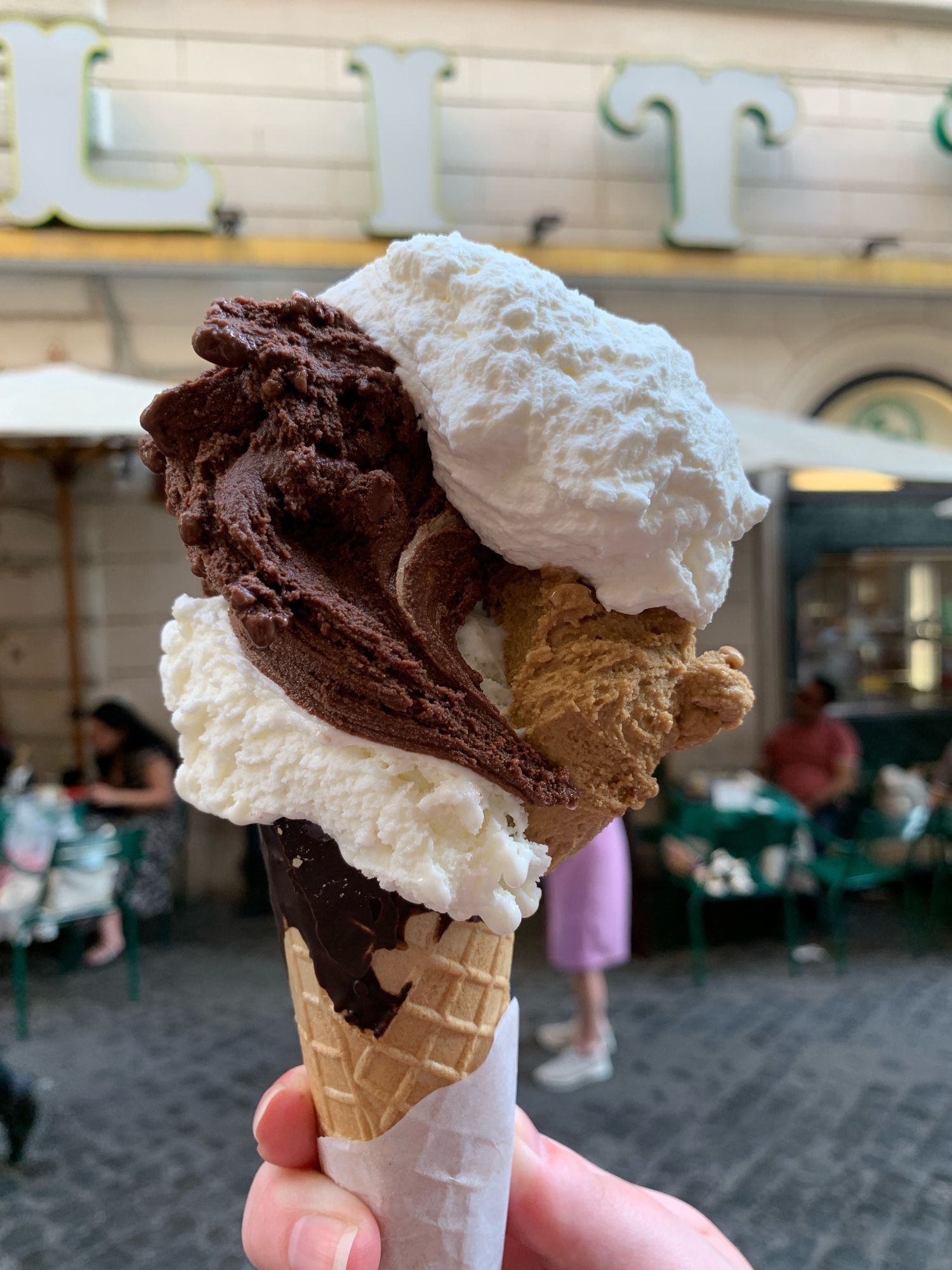 Gelato from Giolitti