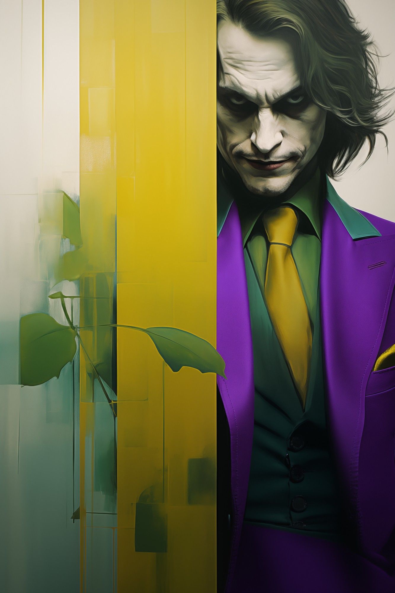 Image of the Joker as portrayed by Heath Ledger